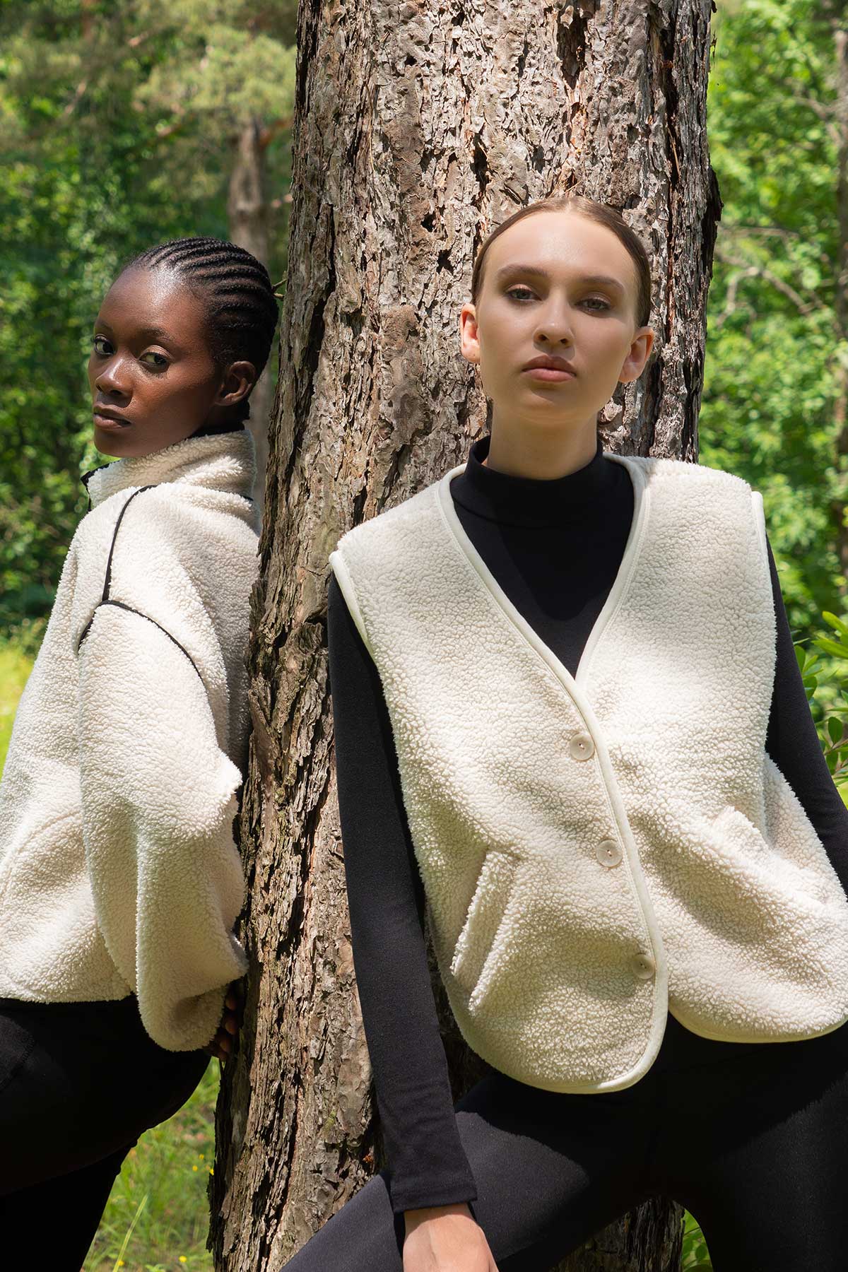 KADIN WELSOFT DIK YAKA DUSUK OMUZLU FERMUARLI UZUN KOL MONT