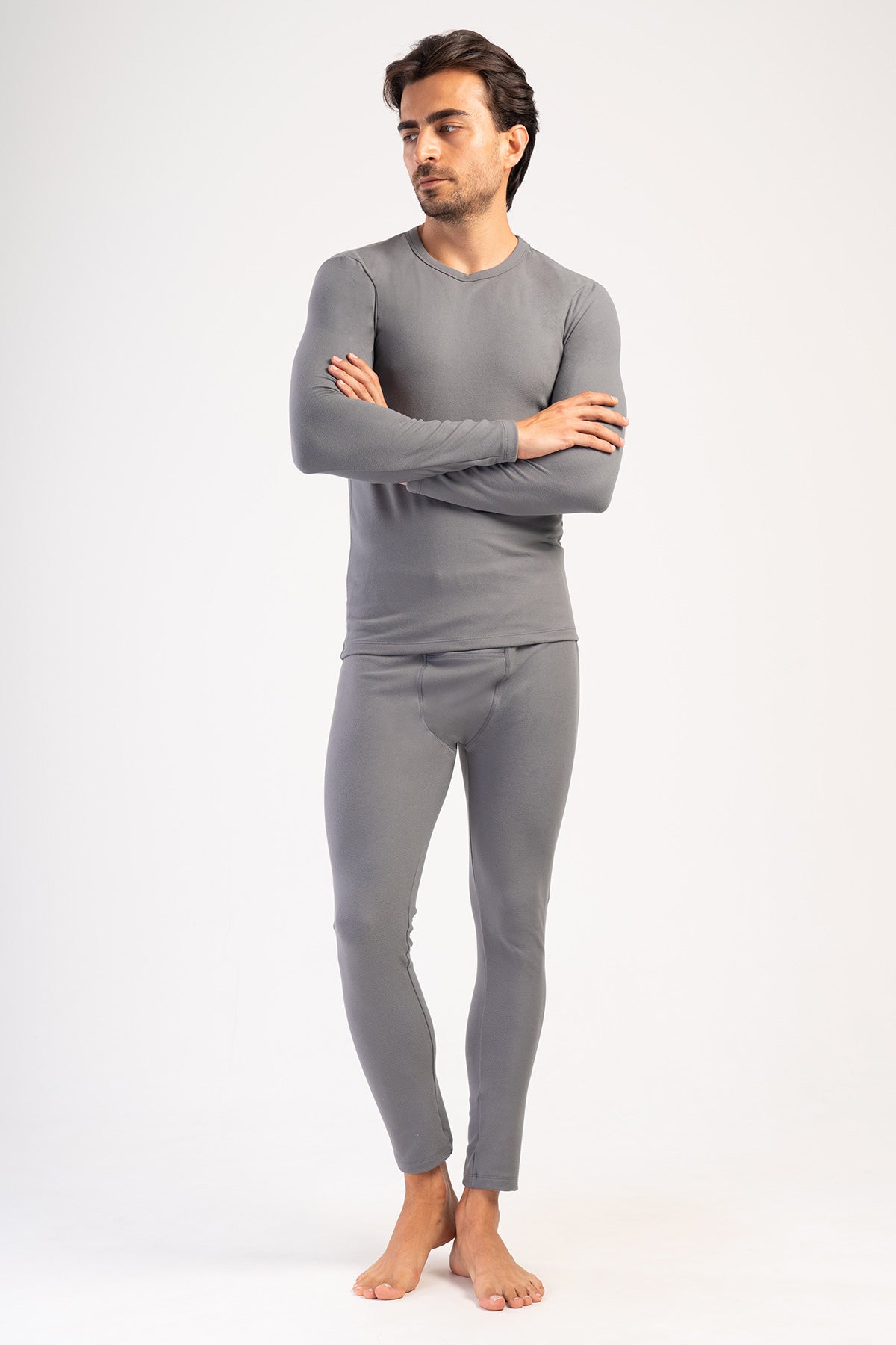 ERKEK COMFORT O YAKA UZUN KOL ICLIK TAKIM