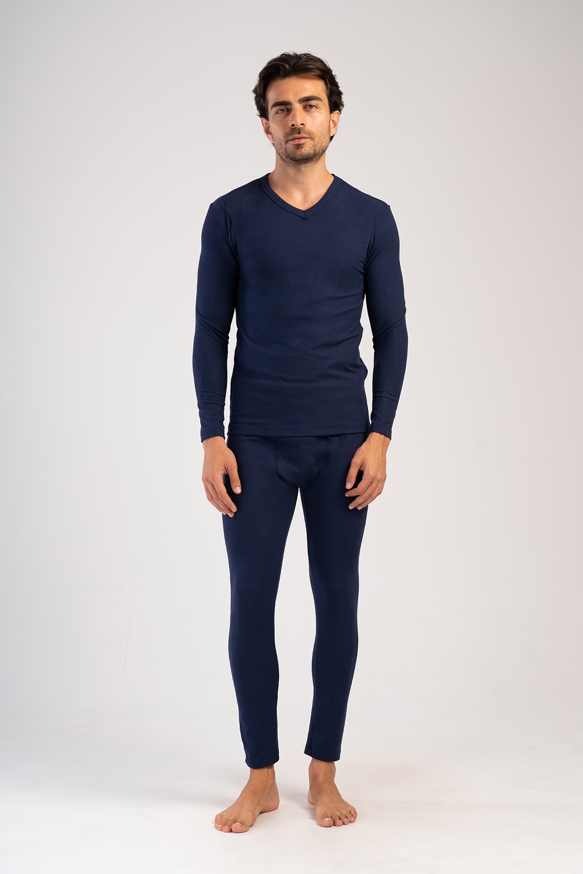 ERKEK COMFORT V YAKA UZUN KOL ICLIK TAKIM