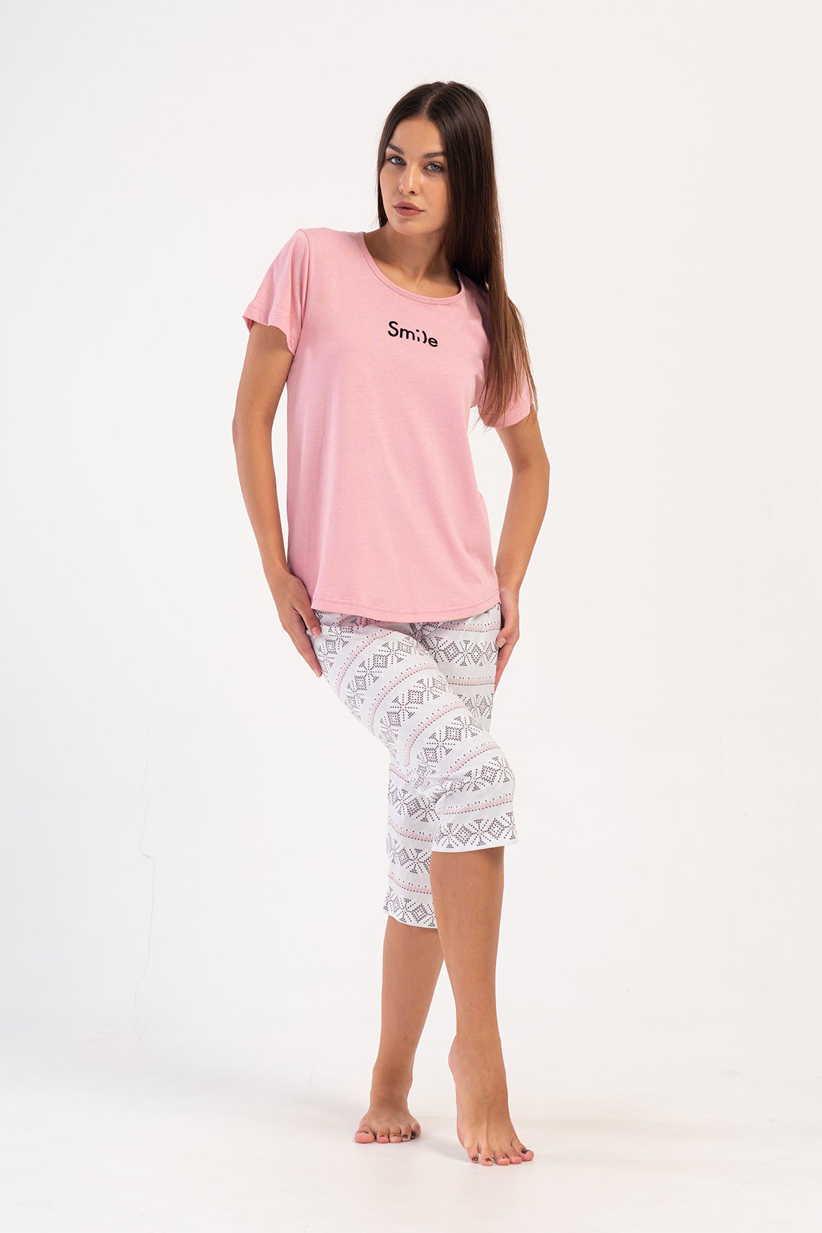 Woman Denfa Supreme Capri Set