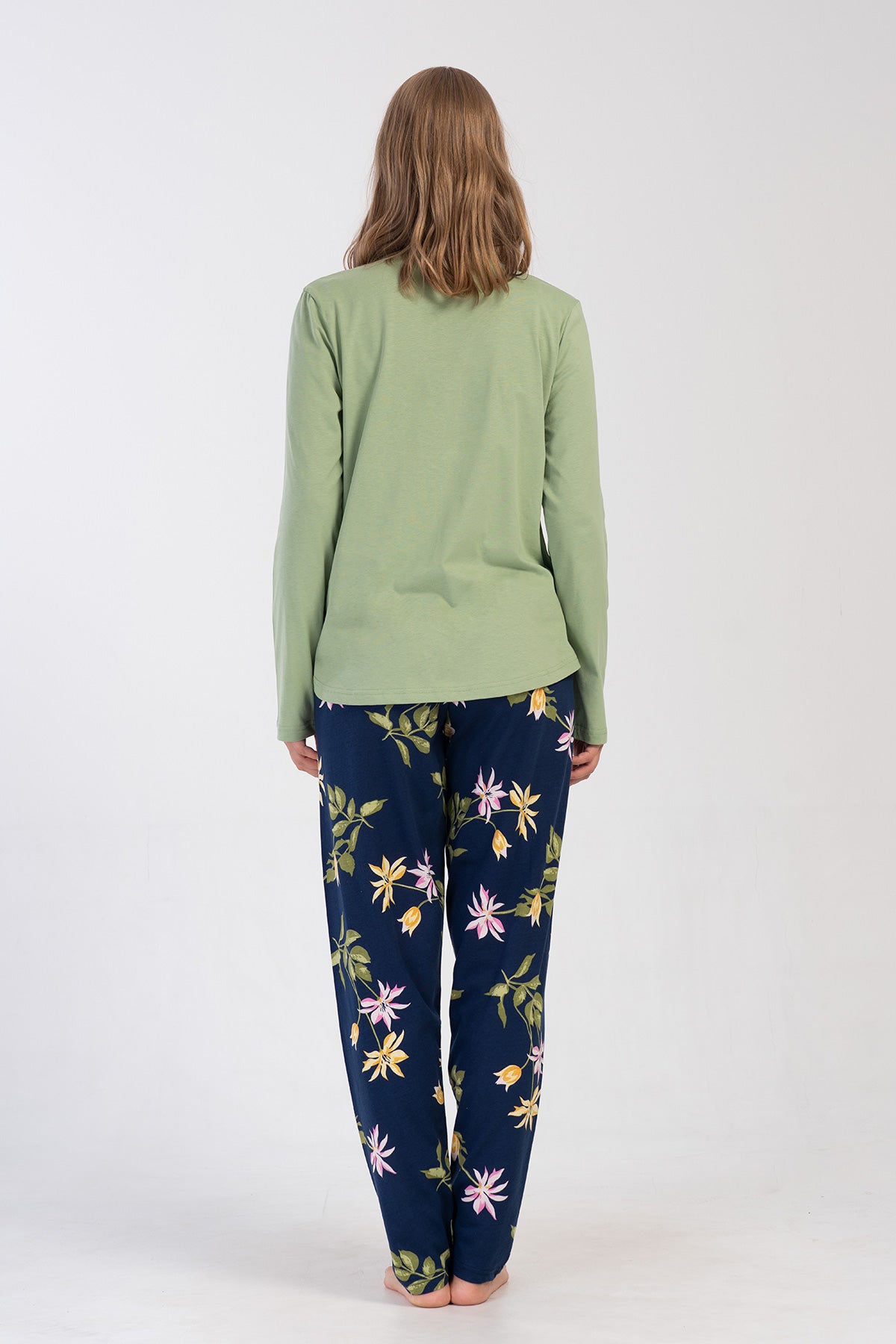 Woman Supreme Big Size Forest Pyjama Set