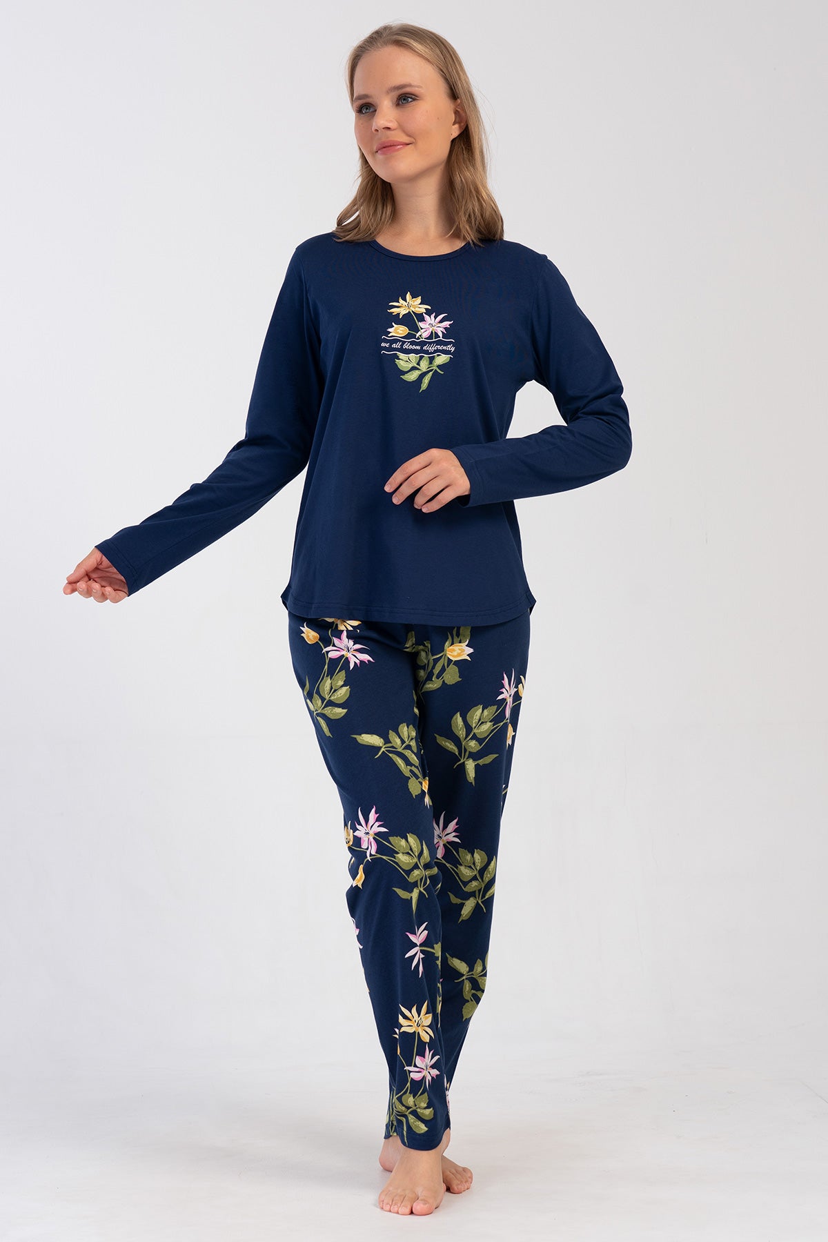 Woman Supreme Big Size Forest Pyjama Set