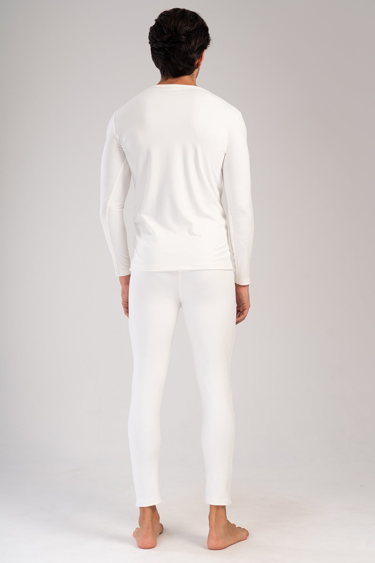 ERKEK COMFORT KAYIK YAKA UZUN KOL ICLIK TAKIM