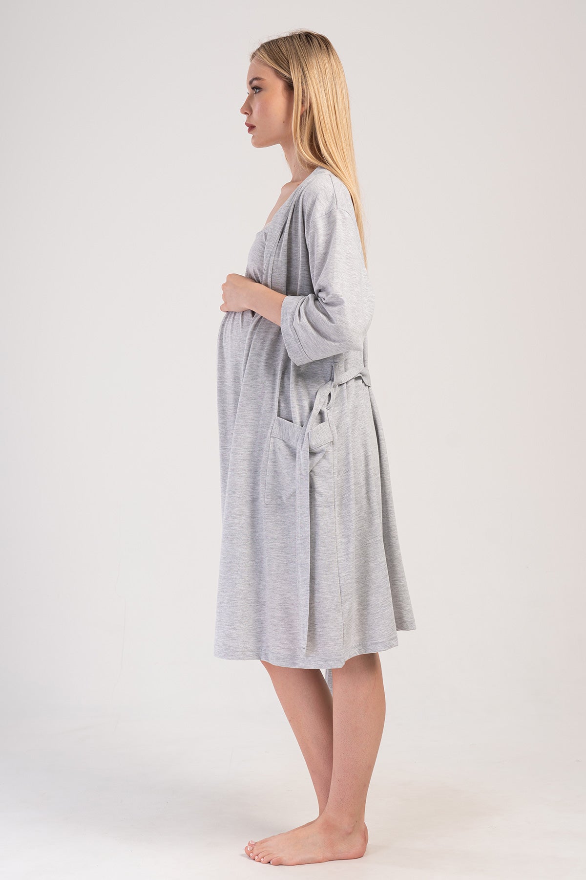 Woman Supreme Sweet Baby Pregnant Dressing Gown Set