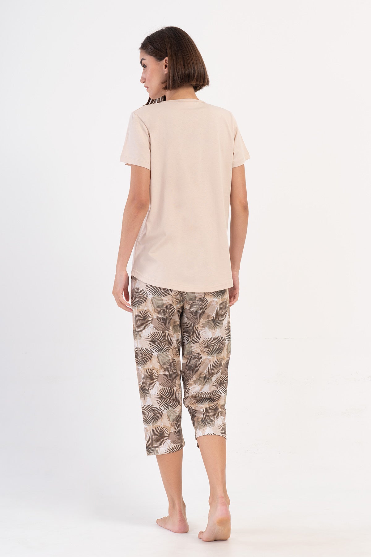 Woman Supreme Pine Capri Set