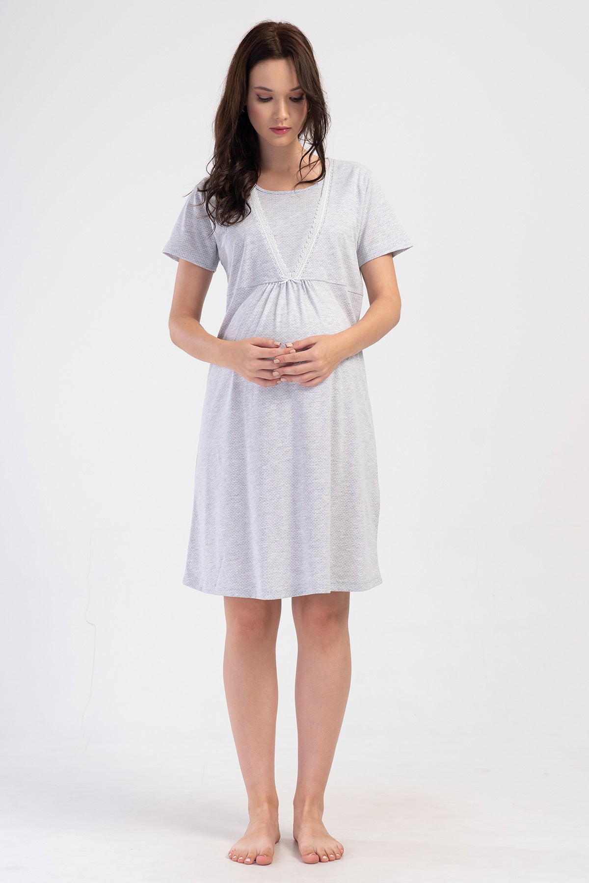 Woman Supreme Vaco Lace Detail Pregnant Tunic