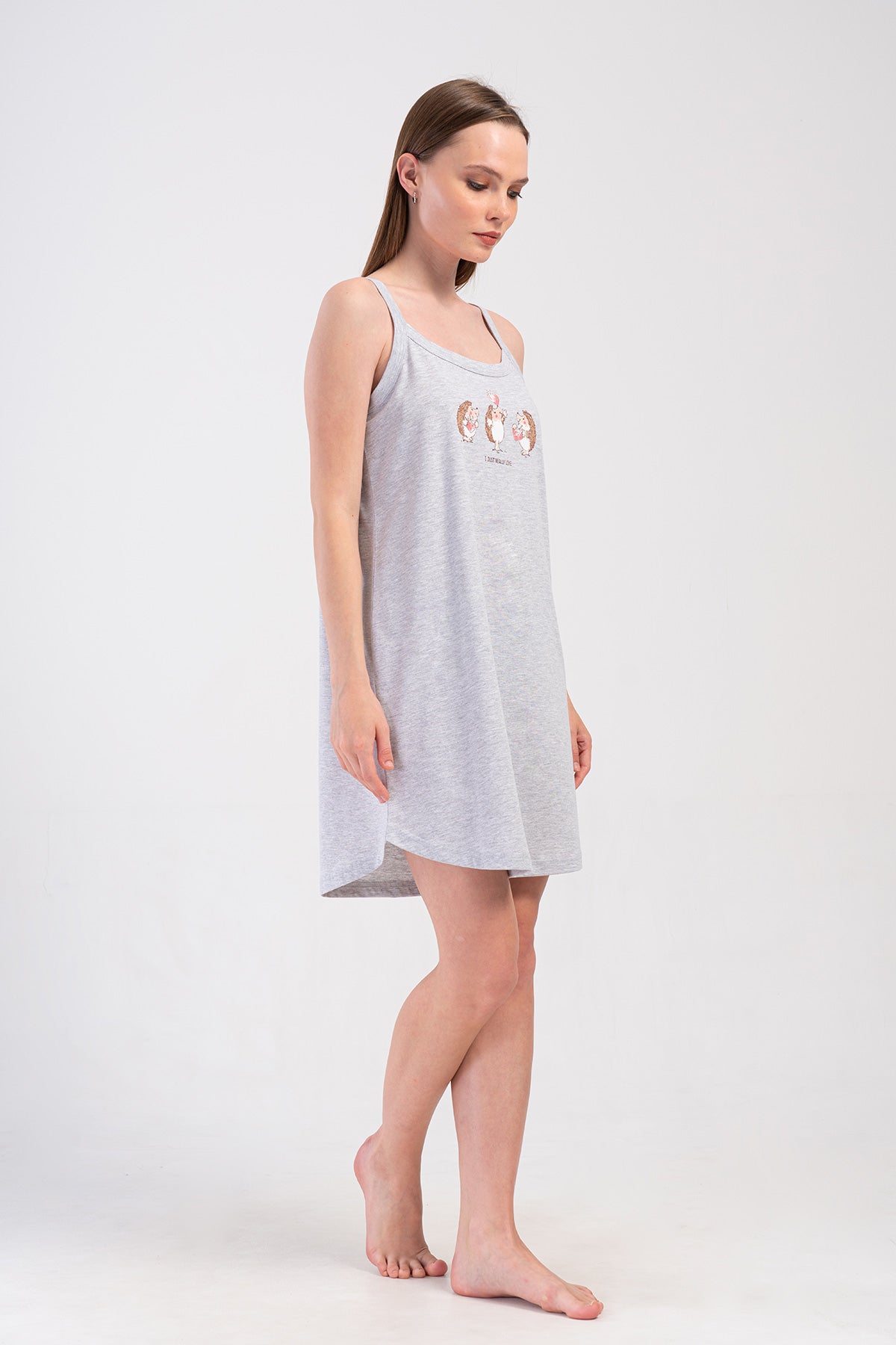 KADIN P.SUPREM XXL IP ASKILI ETEGI OVAL TUNIK