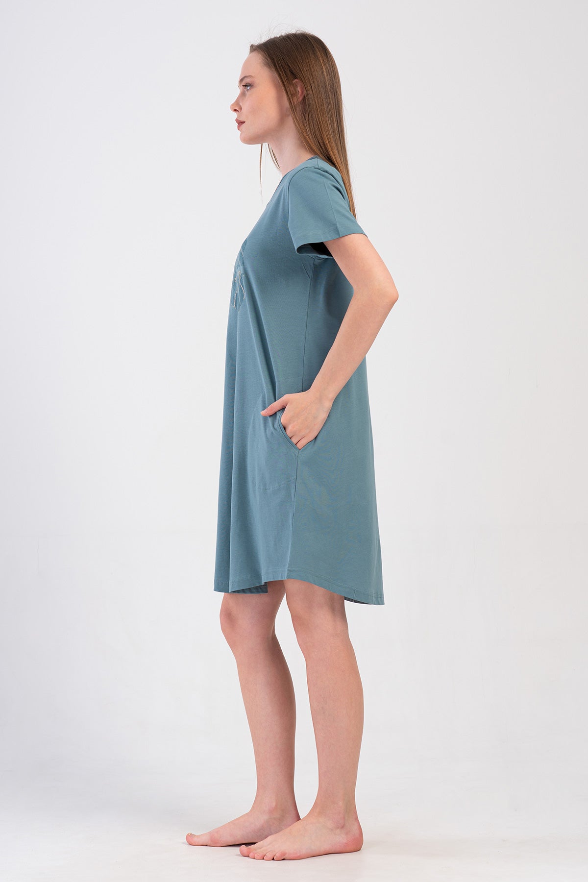 Woman Supreme Qata O Neck Tunic