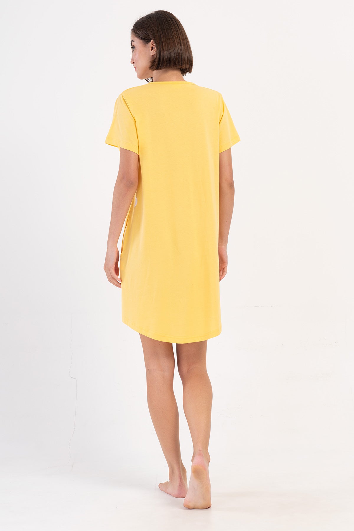 KADIN P.SUPREM O YAKA KISA KOL ETEGI OVAL CEPLI TUNIK