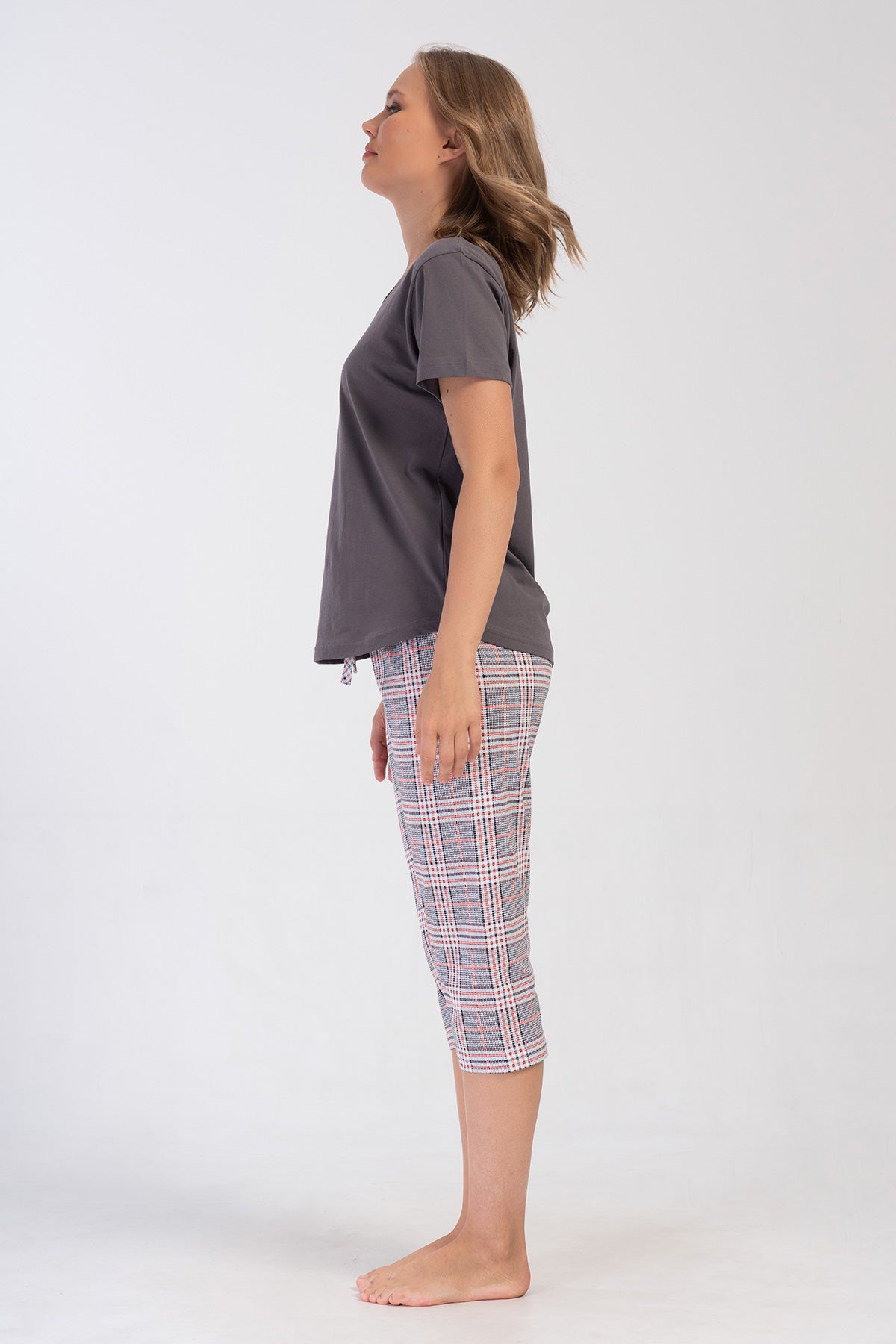 KADIN P.SUPREM O YAKA KISA KOL ETEGI OVAL KAPRI TAKIM