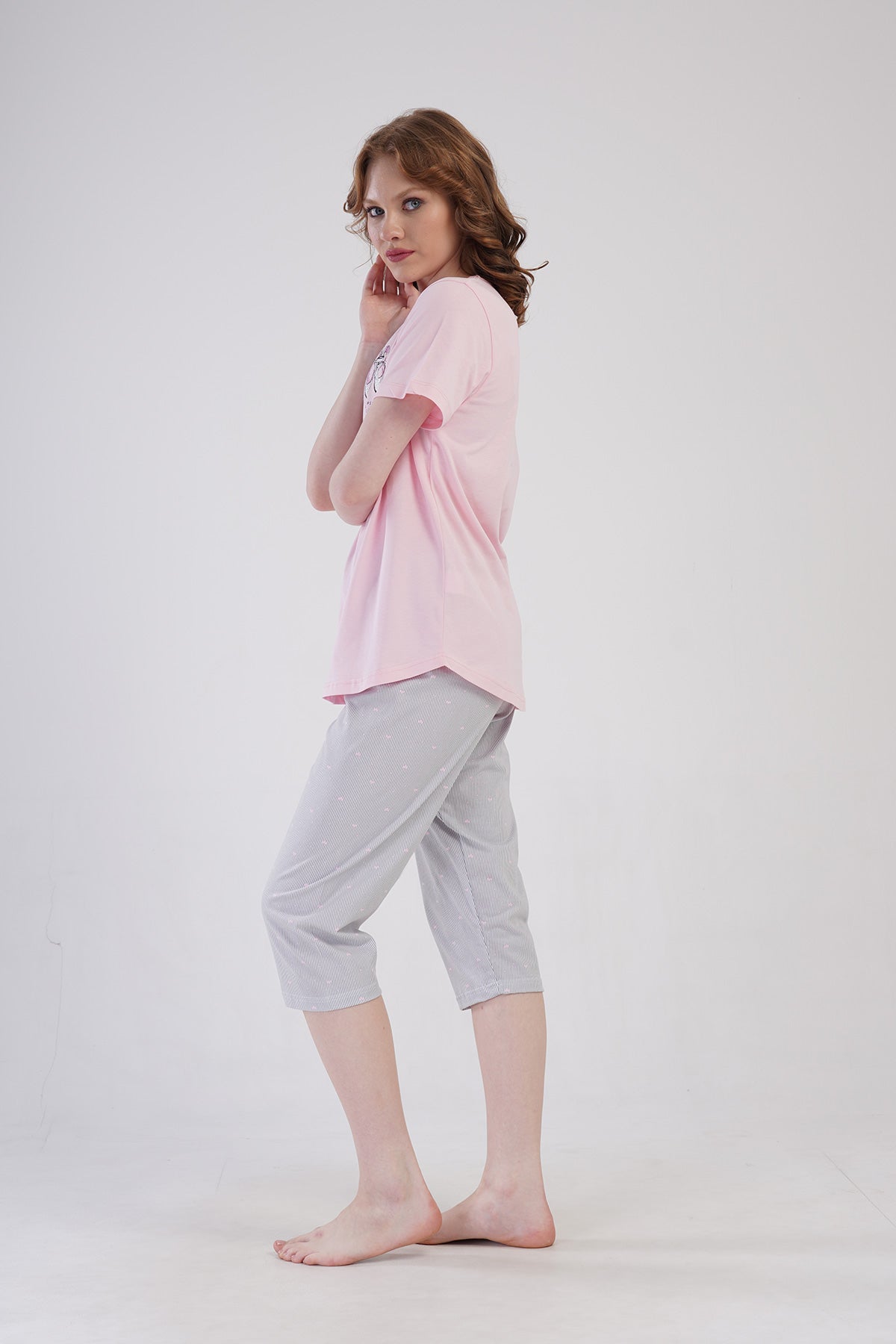 Woman Supreme Big Size Veda Capri Set