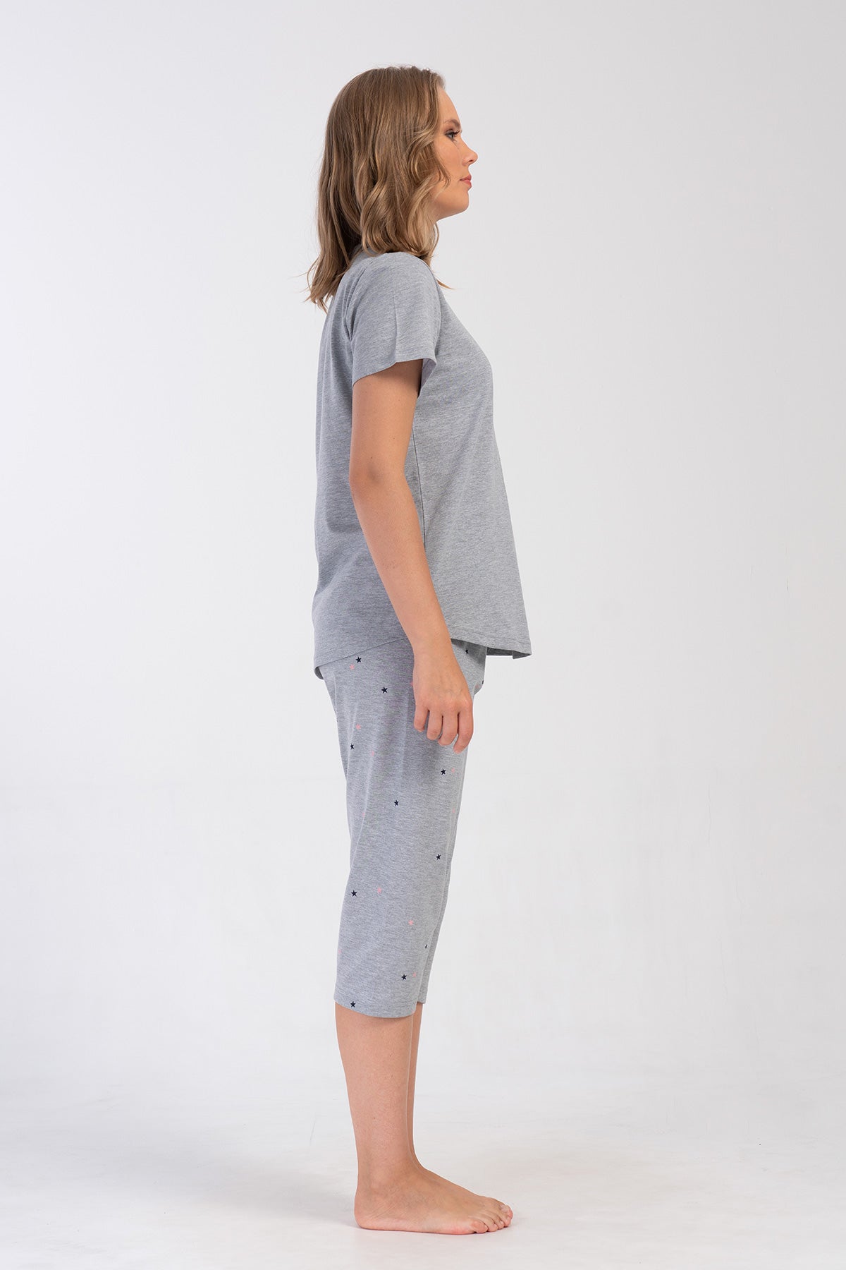Woman Supreme Big Size Kanna Capri Set