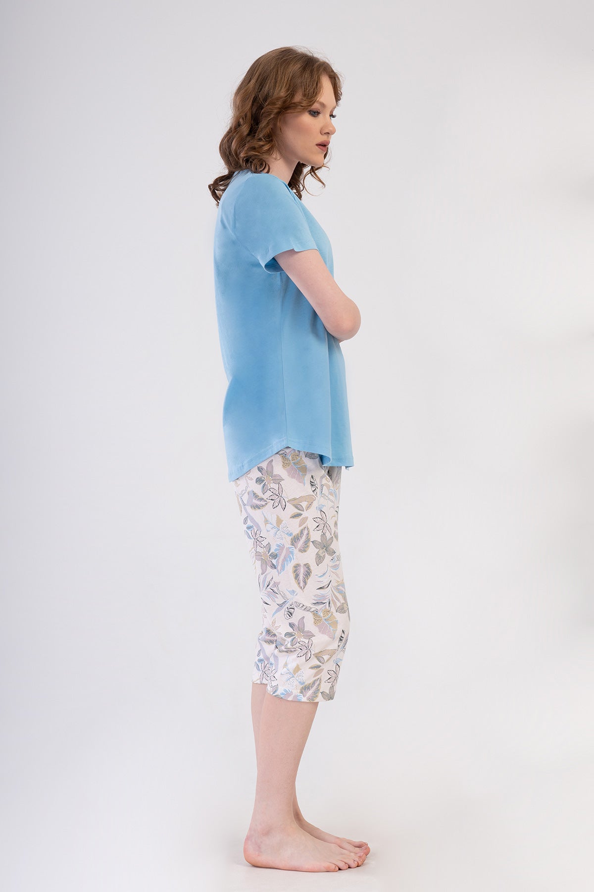 Woman Supreme Big Size Olpa Capri Set