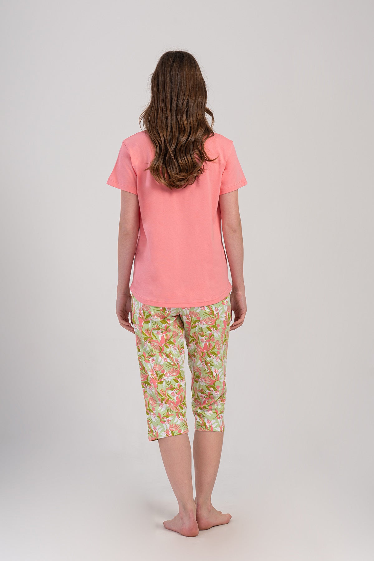 Woman Supreme Lase Capri Set
