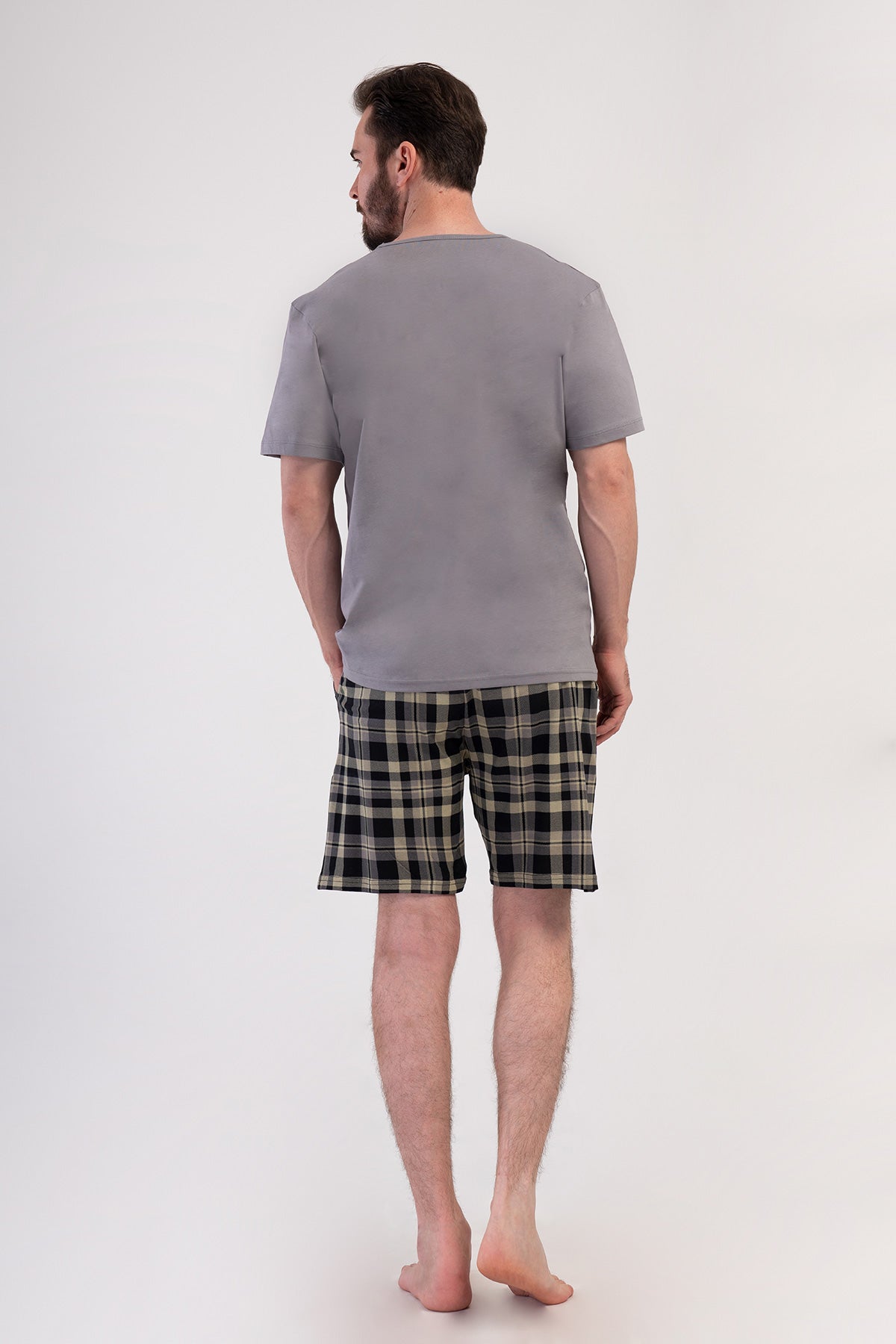 Man Supreme Big Size Suzet Short Set