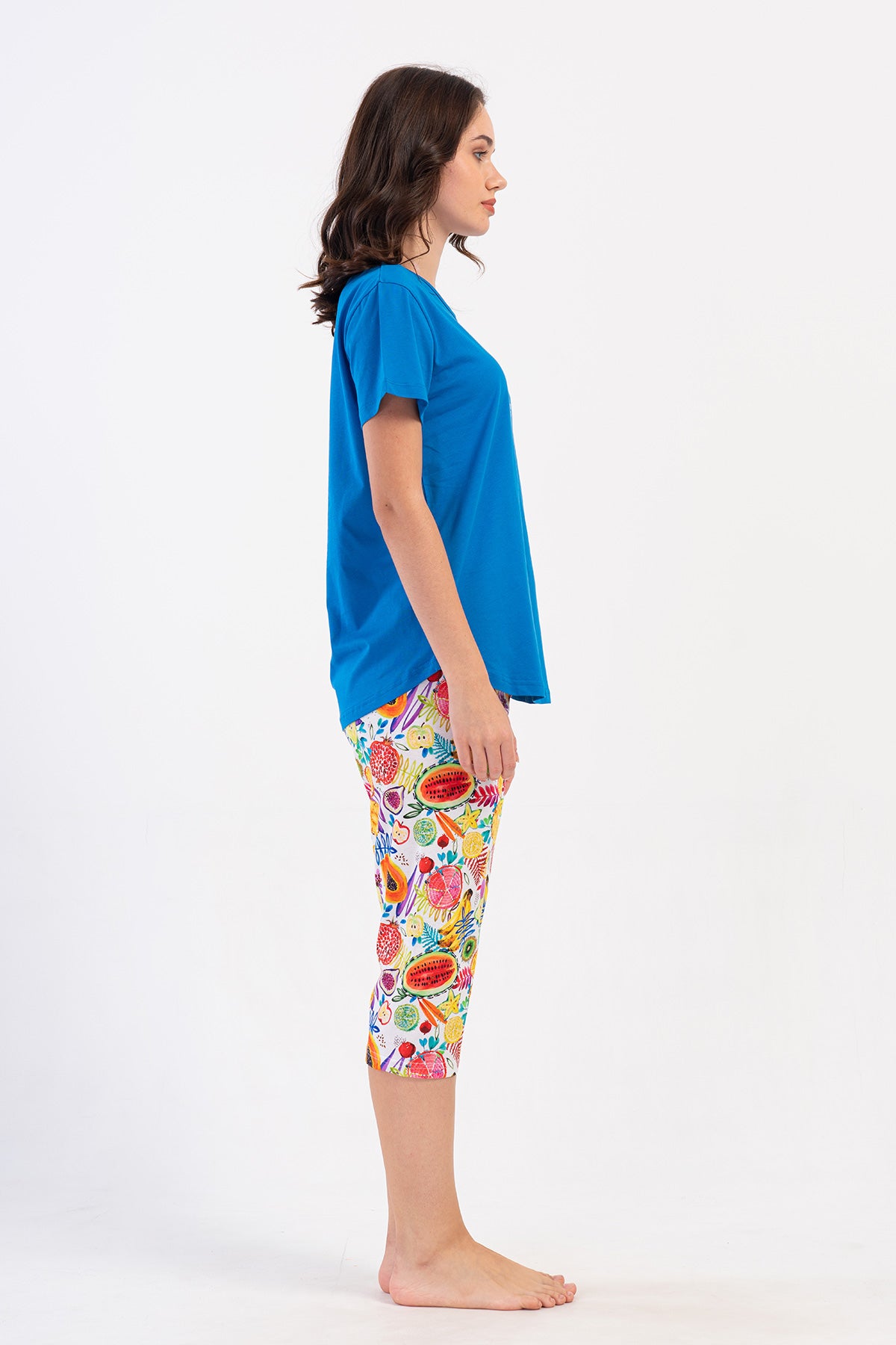 Woman Supreme Qesa Colorful Capri Set