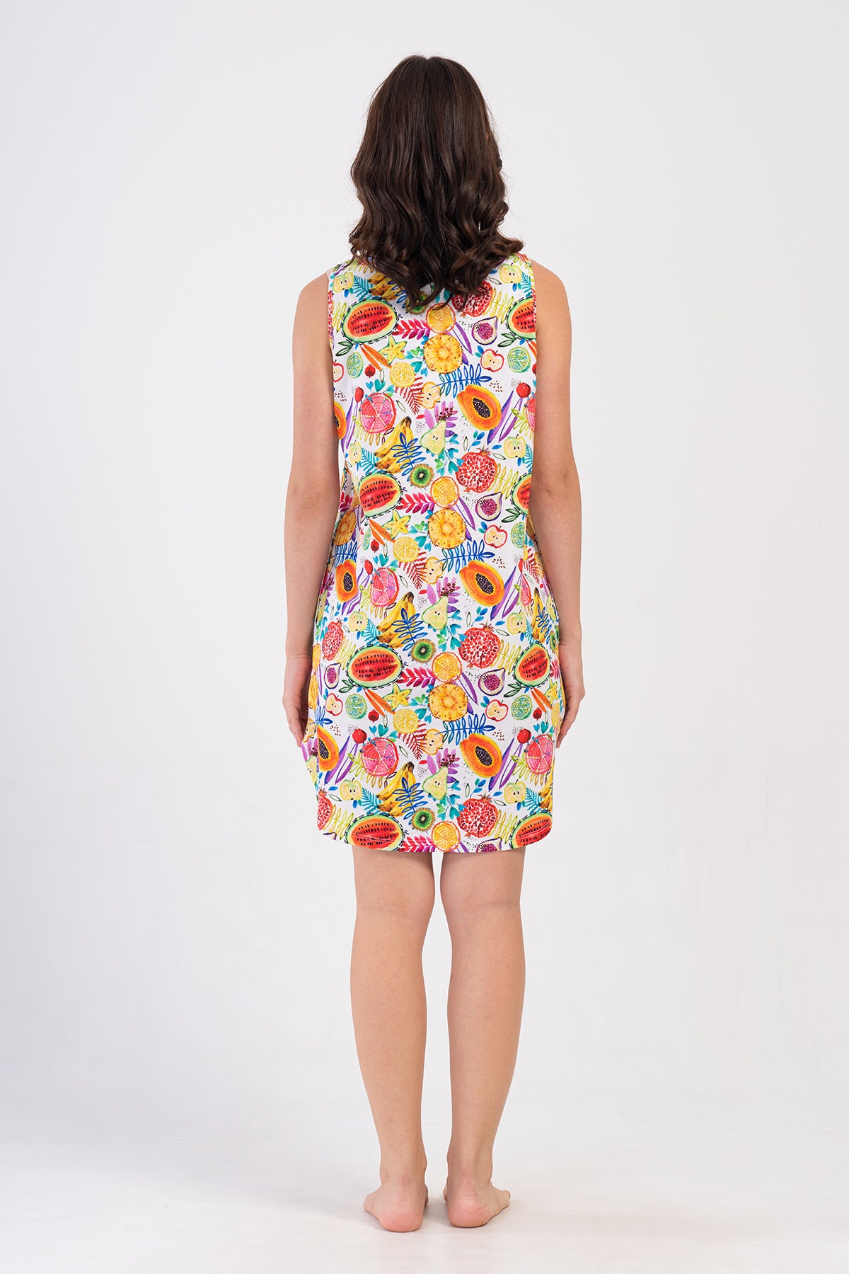 KADIN P.SUPREM O YAKA GENIS ASKILI ETEGI OVAL CEPLI TUNIK