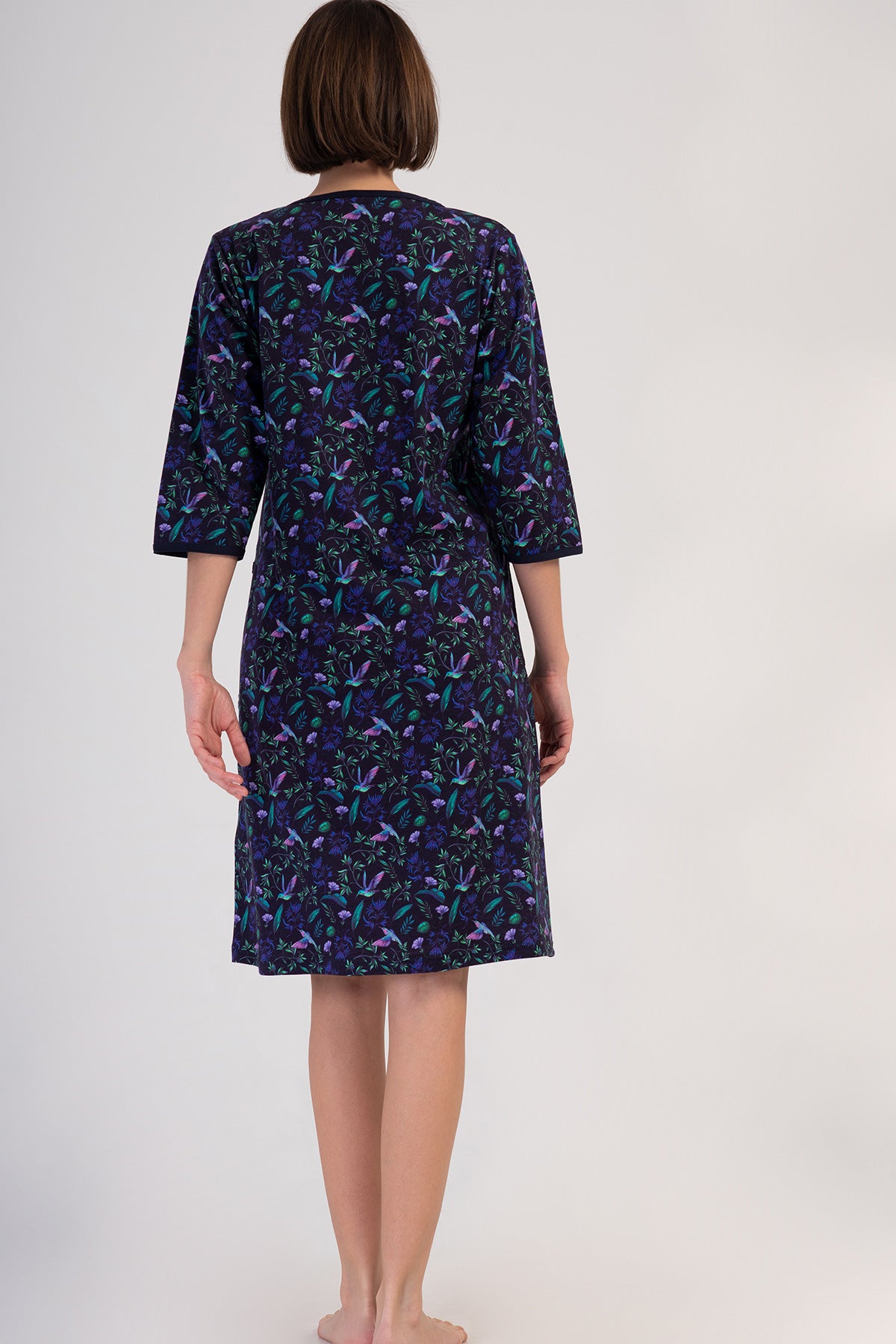 Woman Supreme Big Size Bekira Home Dress