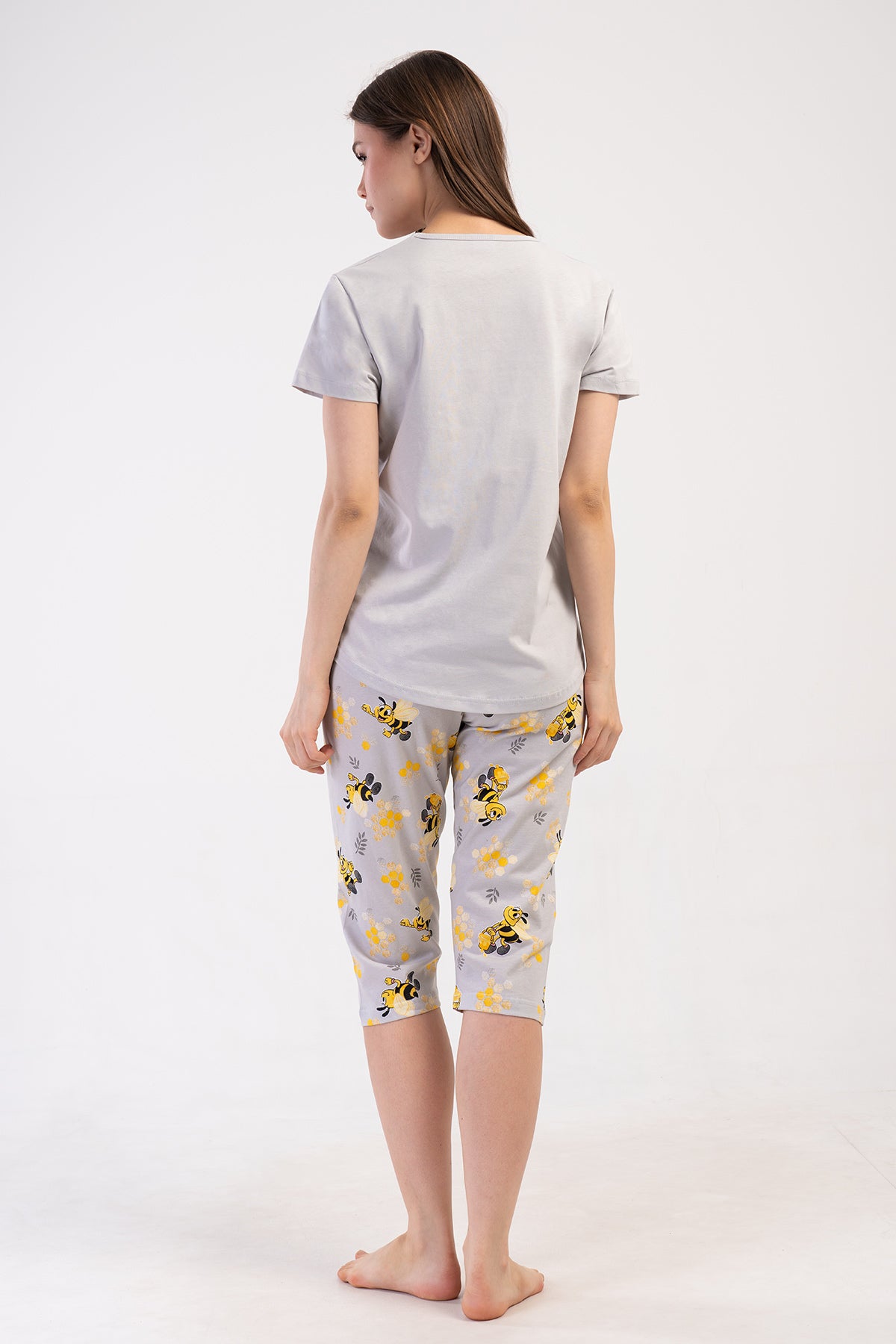 KADIN P.SUPREM O YAKA KISA KOL ETEGI OVAL KAPRI TAKIM