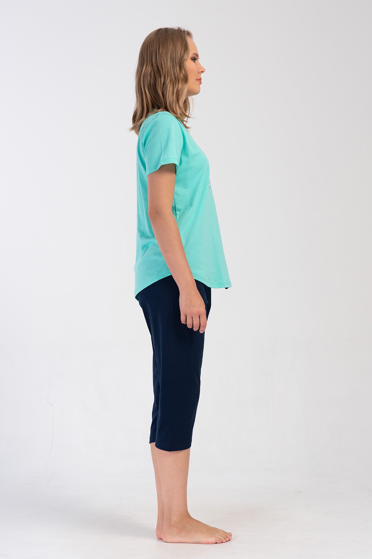 Woman Supreme Big Size Sebon Capri Set