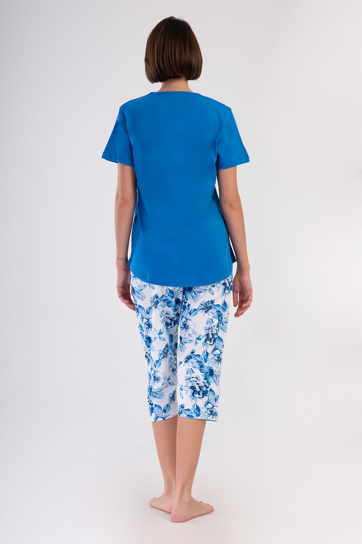 Woman Supreme Big Size Marin Capri Set