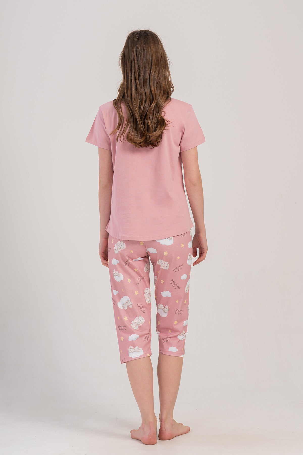 Woman Supreme Melon Capri Set