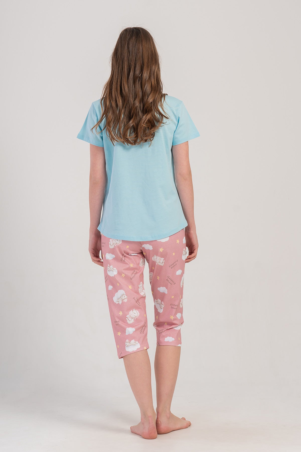 Woman Supreme Melon Capri Set