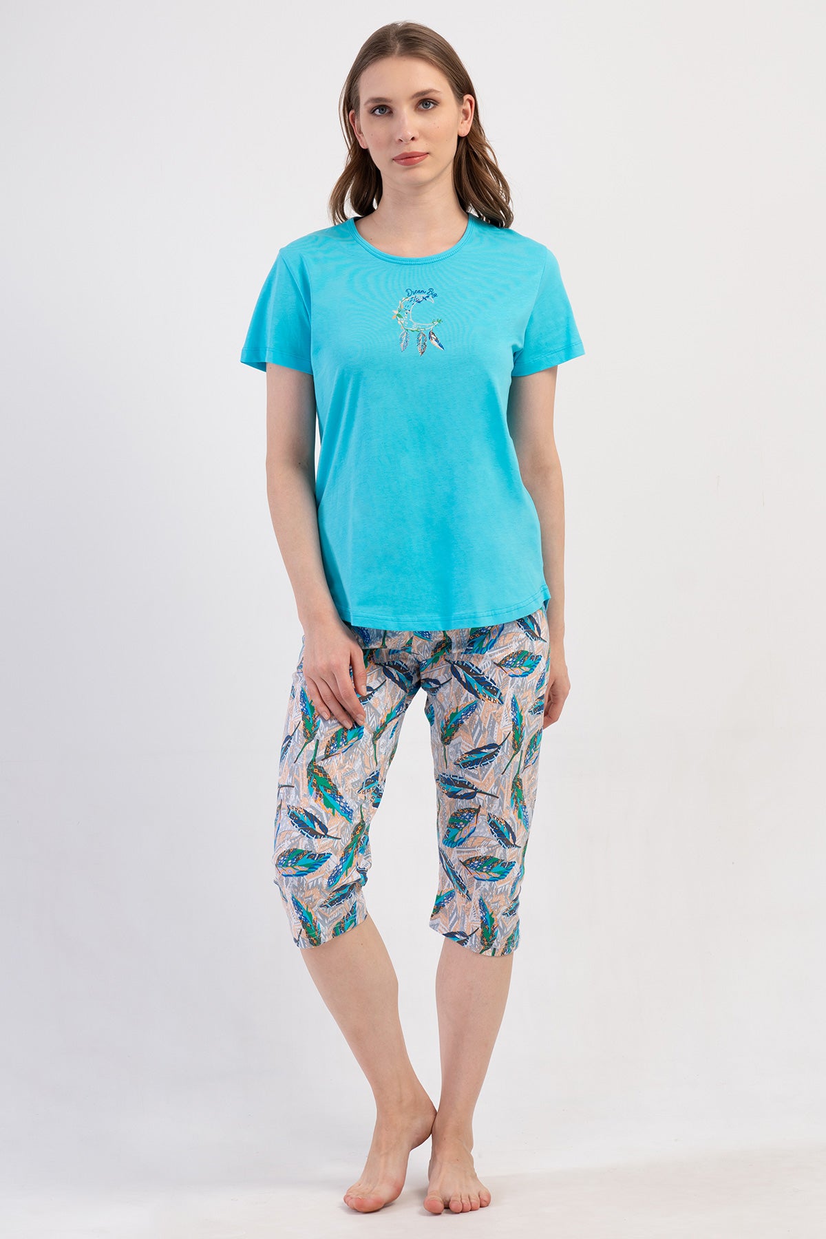 KADIN P.SUPREM O YAKA KISA KOL ETEGI OVAL KAPRI TAKIM