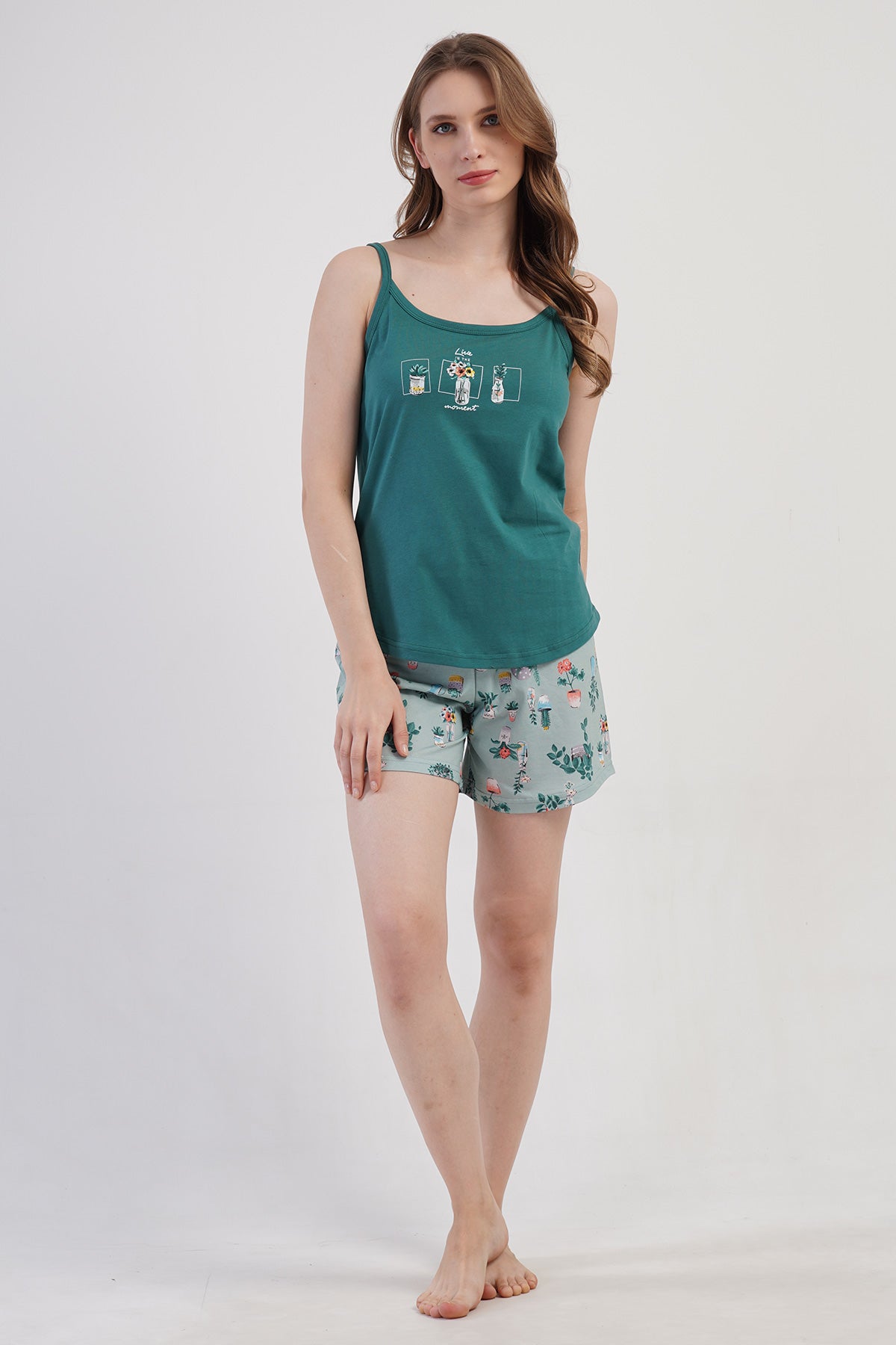 Woman Supreme Kima Thin Strap Short Set