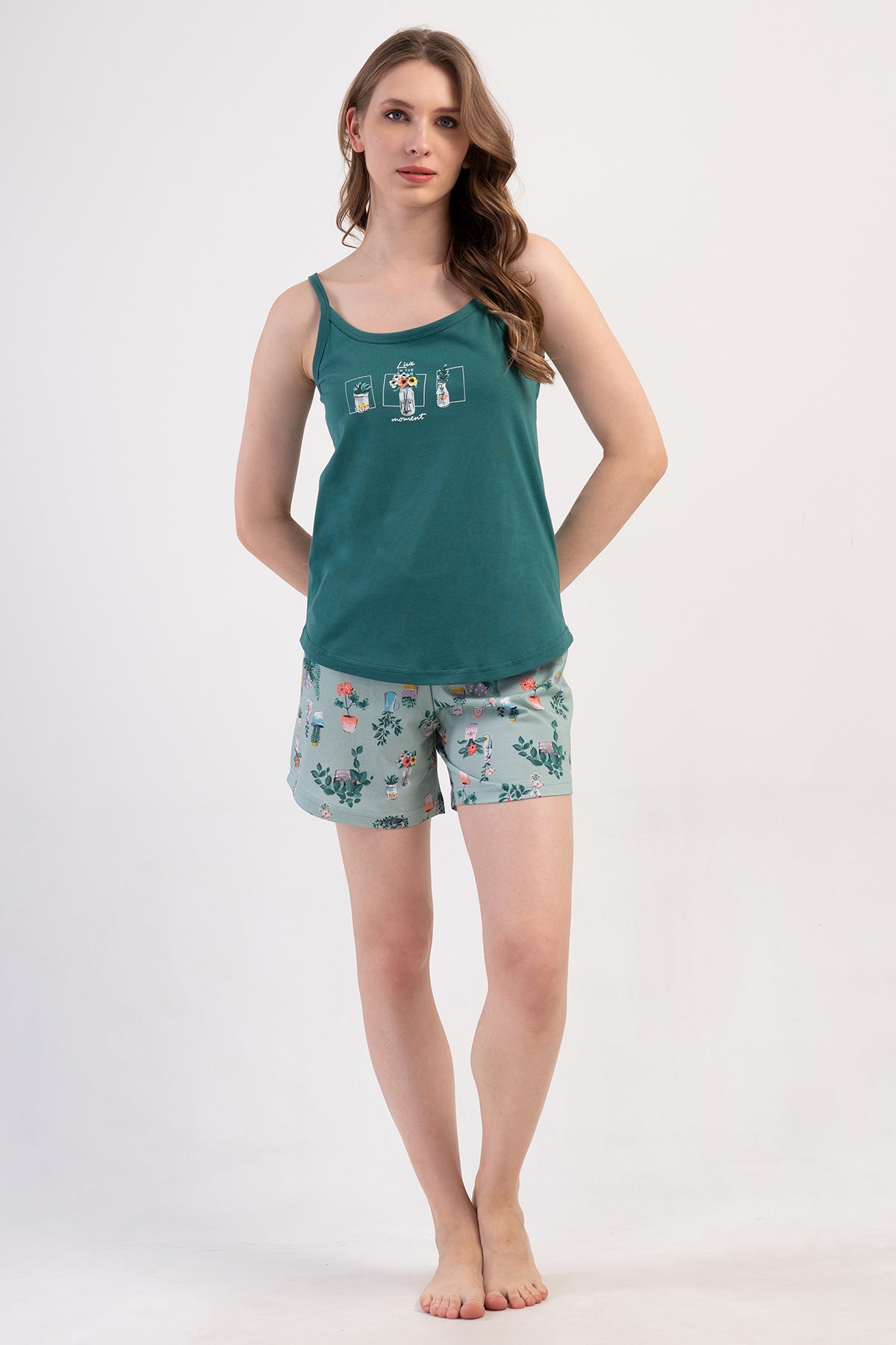 Woman Supreme Kima Thin Strap Short Set