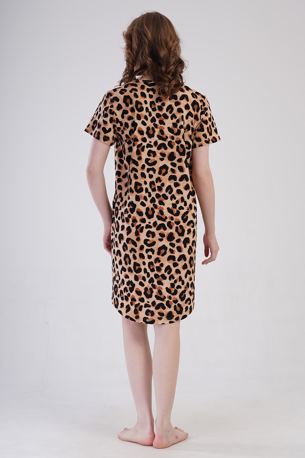 Woman Supreme Big Size Leopard Tunic