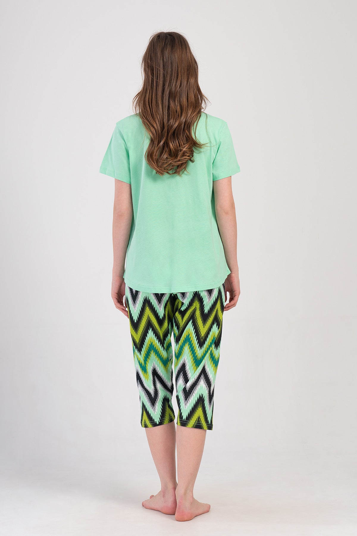 Woman Supreme Big Size Dima Capri Set