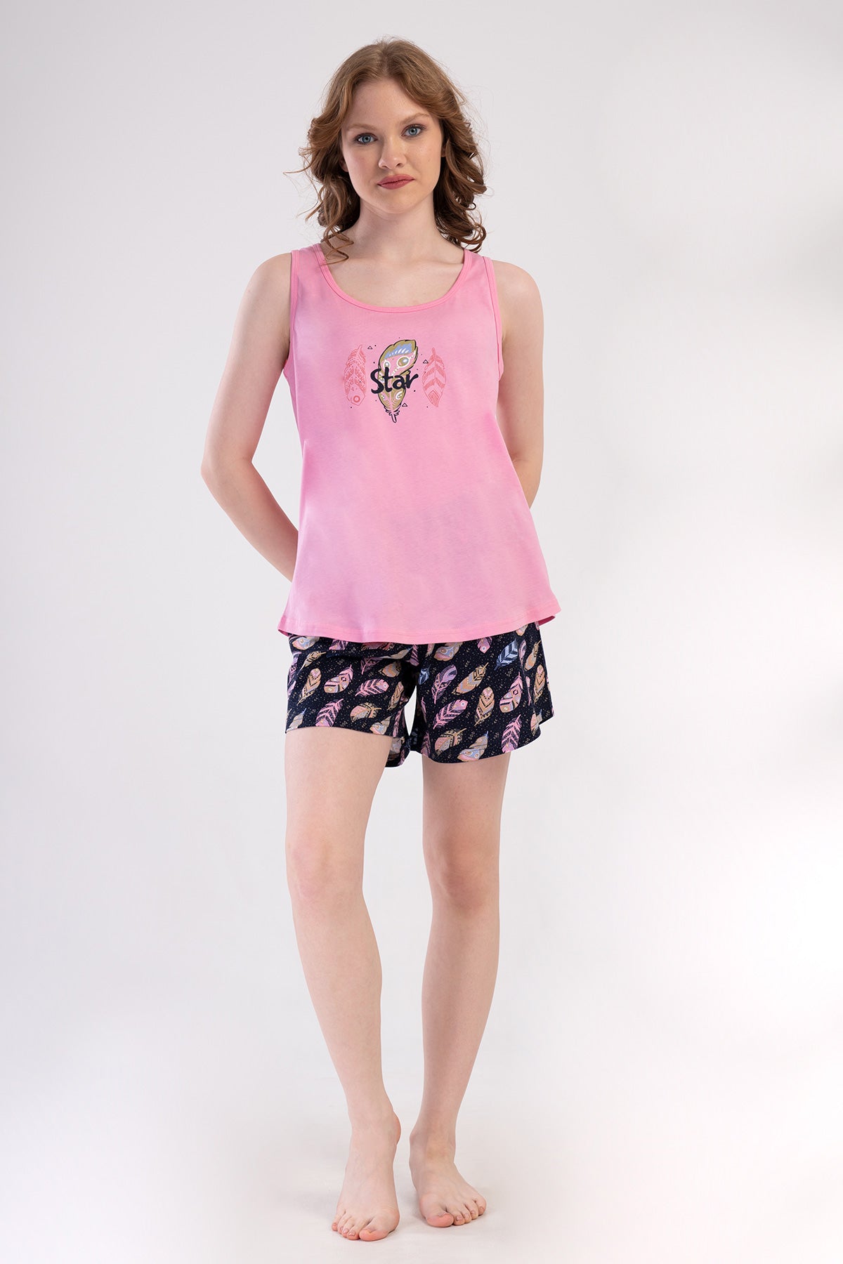 Woman Supreme Big Size Nera Short Set