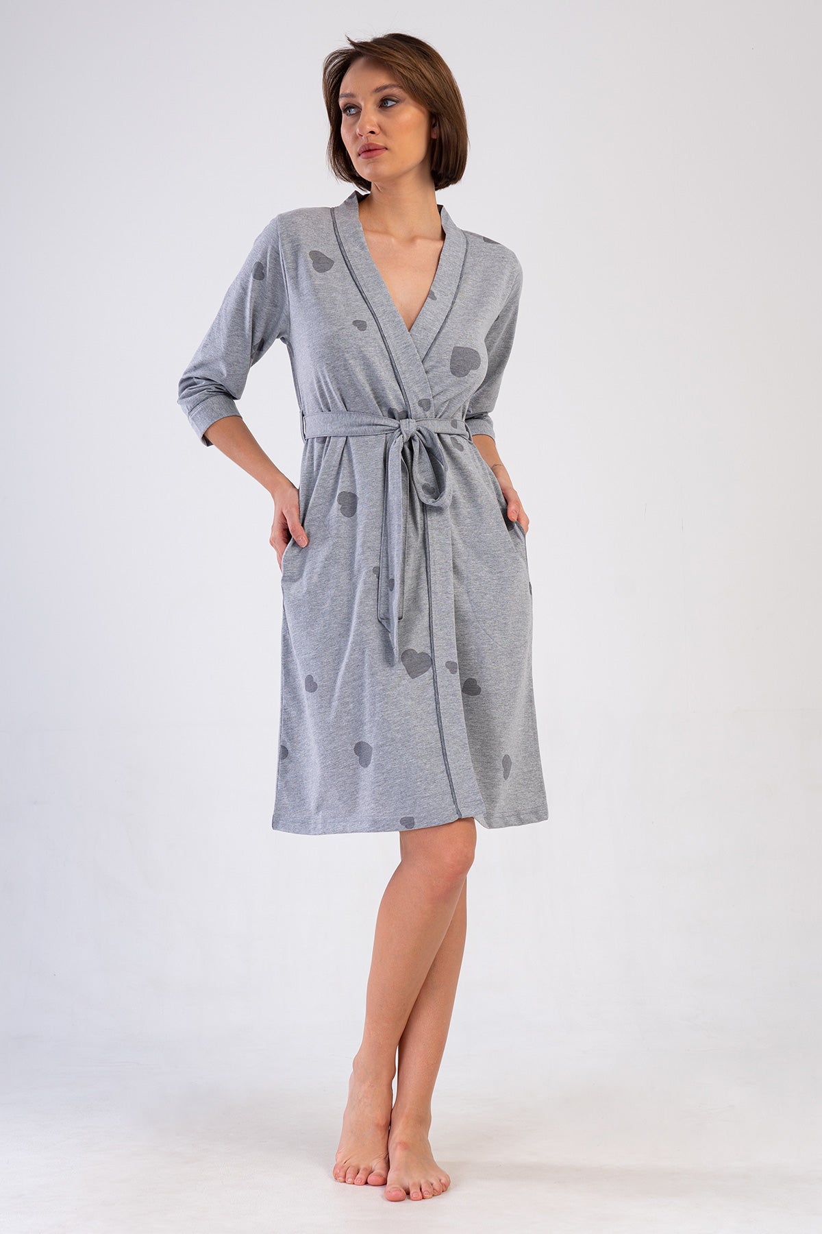 KADIN P.SUPREM 3/4KOL CEPLI SABAHLIK