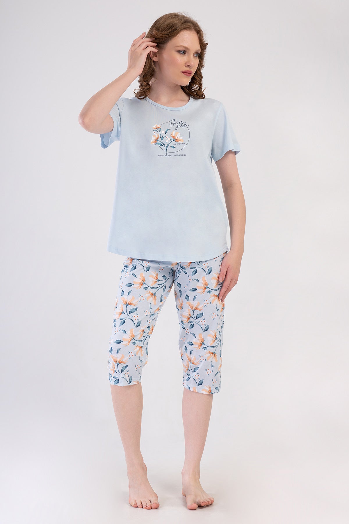 Woman Supreme Big Size Desta Capri Set