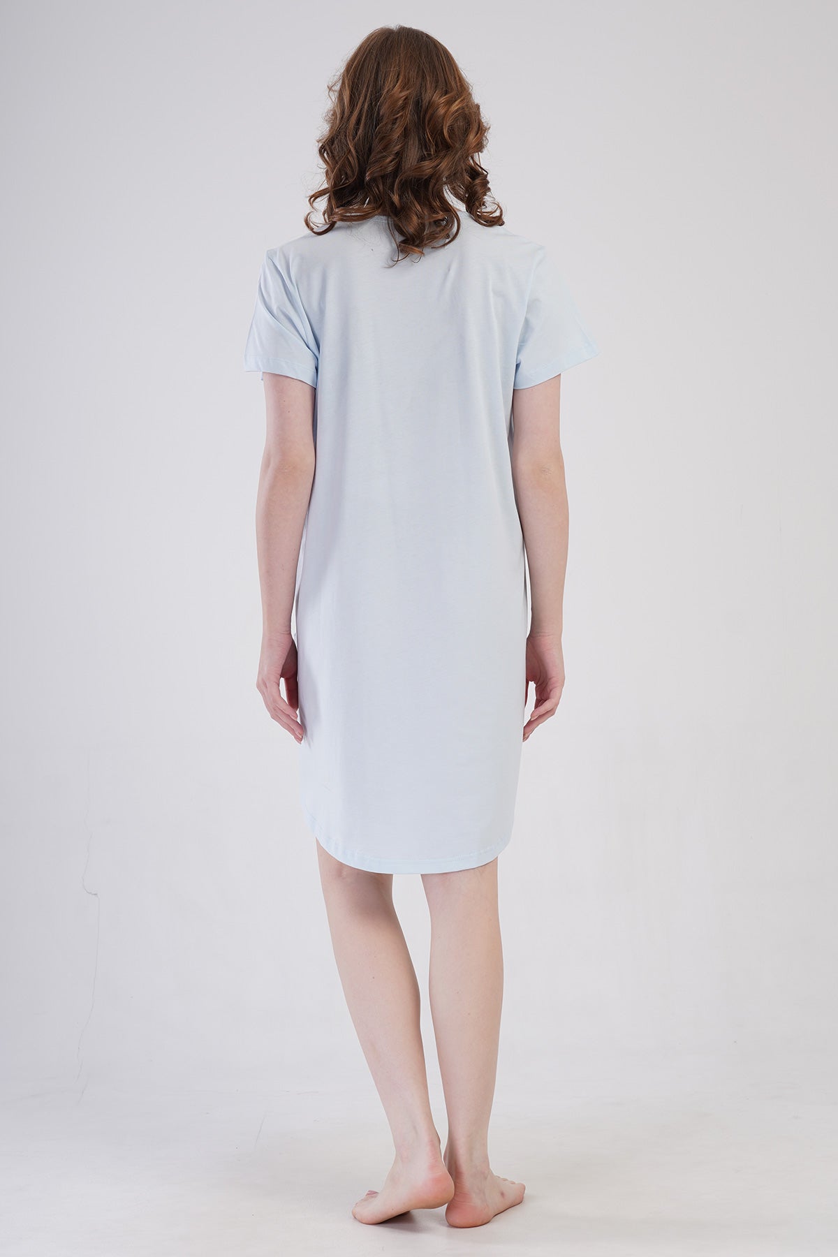 KADIN P.SUPREM XXL O YAKA KISA KOL ETEGI OVAL CEPLI TUNIK