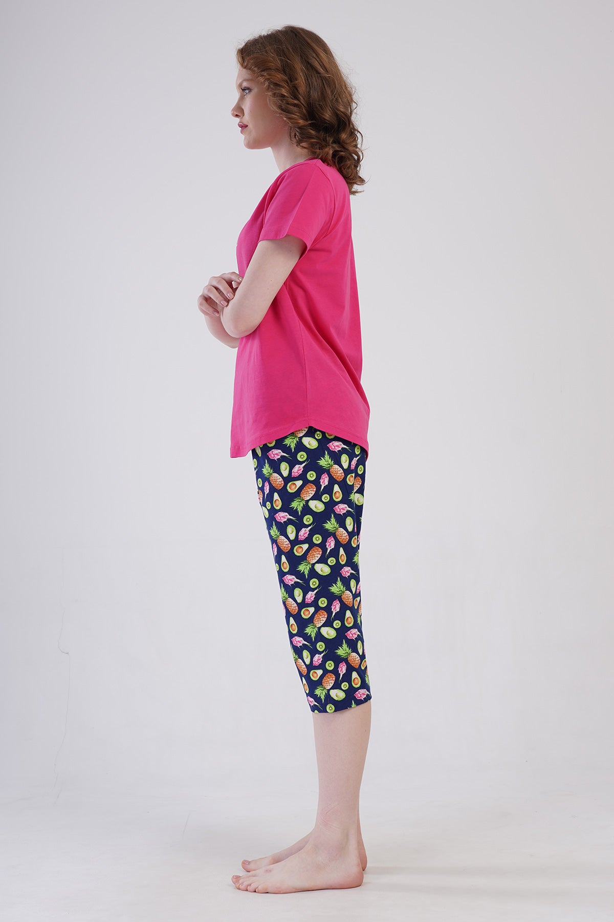 KADIN P.SUPREM O YAKA KISA KOL ETEGI OVAL KAPRI TAKIM