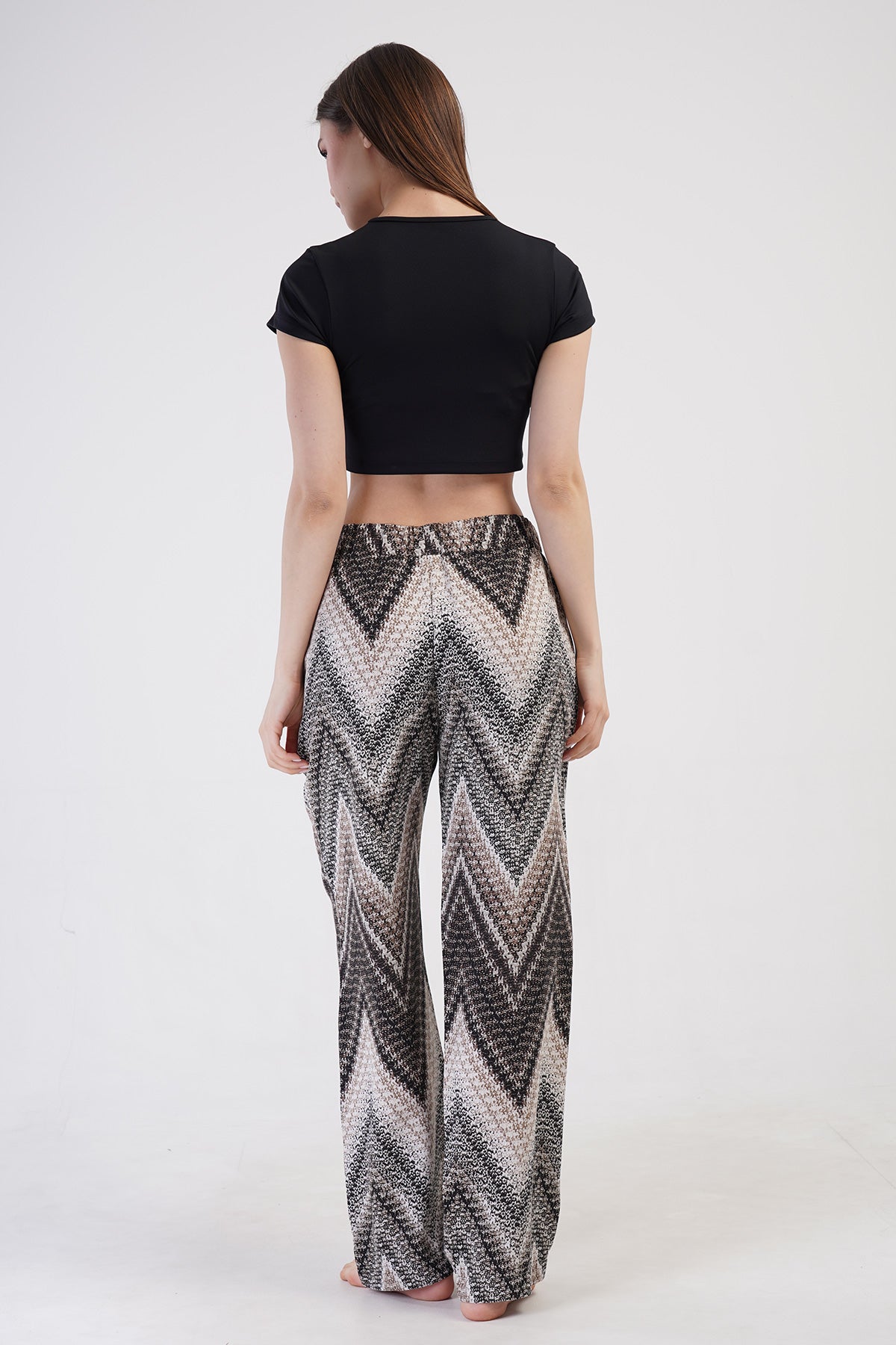 KADIN VISCON CEPLI TEK ALT PIJAMA