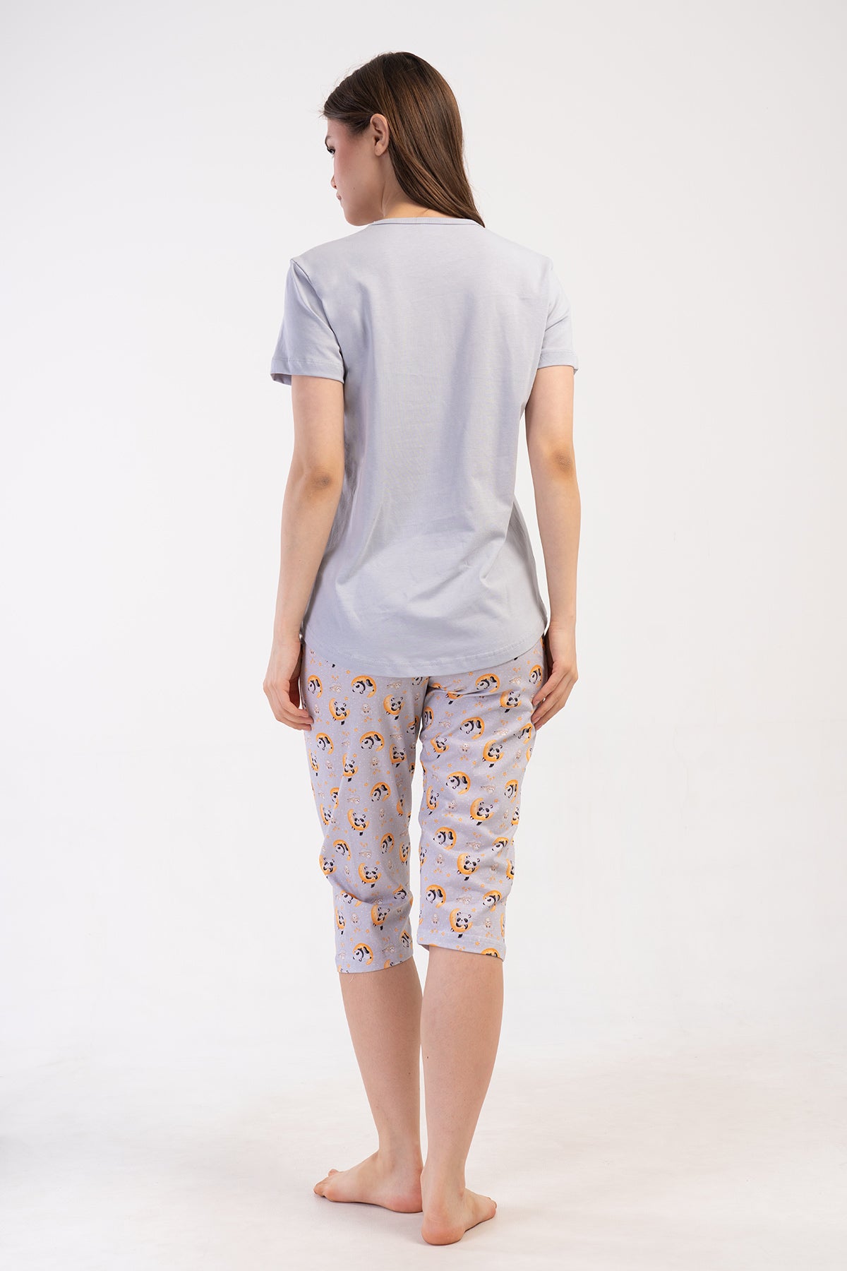 KADIN P.SUPREM O YAKA KISA KOL ETEGI OVAL KAPRI TAKIM