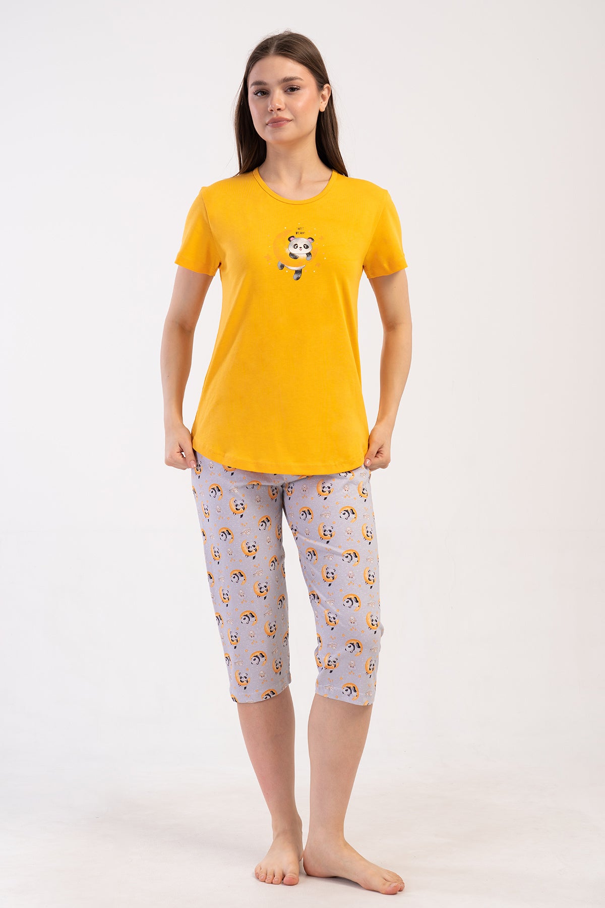 KADIN P.SUPREM O YAKA KISA KOL ETEGI OVAL KAPRI TAKIM