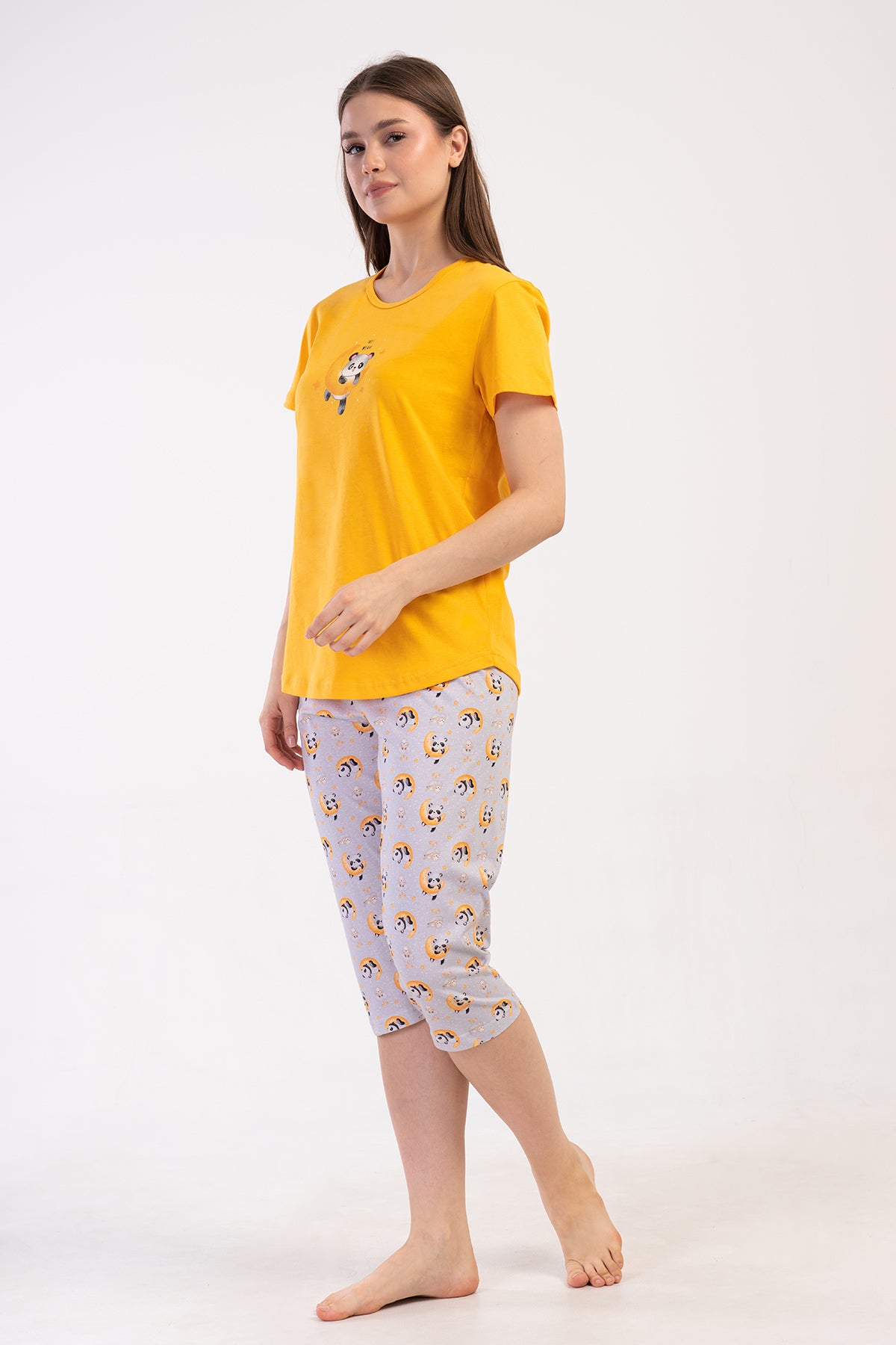 KADIN P.SUPREM O YAKA KISA KOL ETEGI OVAL KAPRI TAKIM