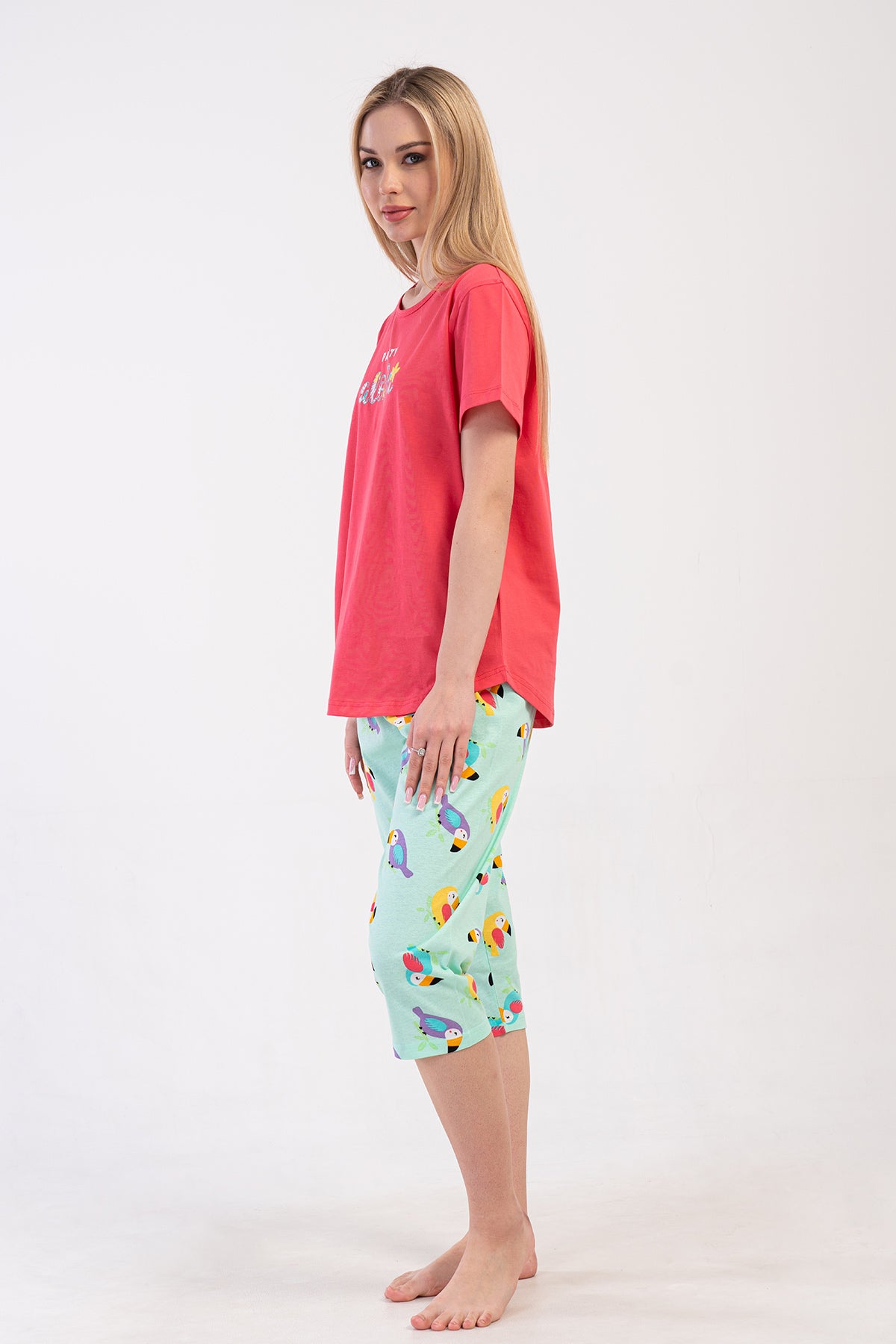 KADIN P.SUPREM XXL O YAKA KISA KOL ETEGI OVAL KAPRI TAKIM