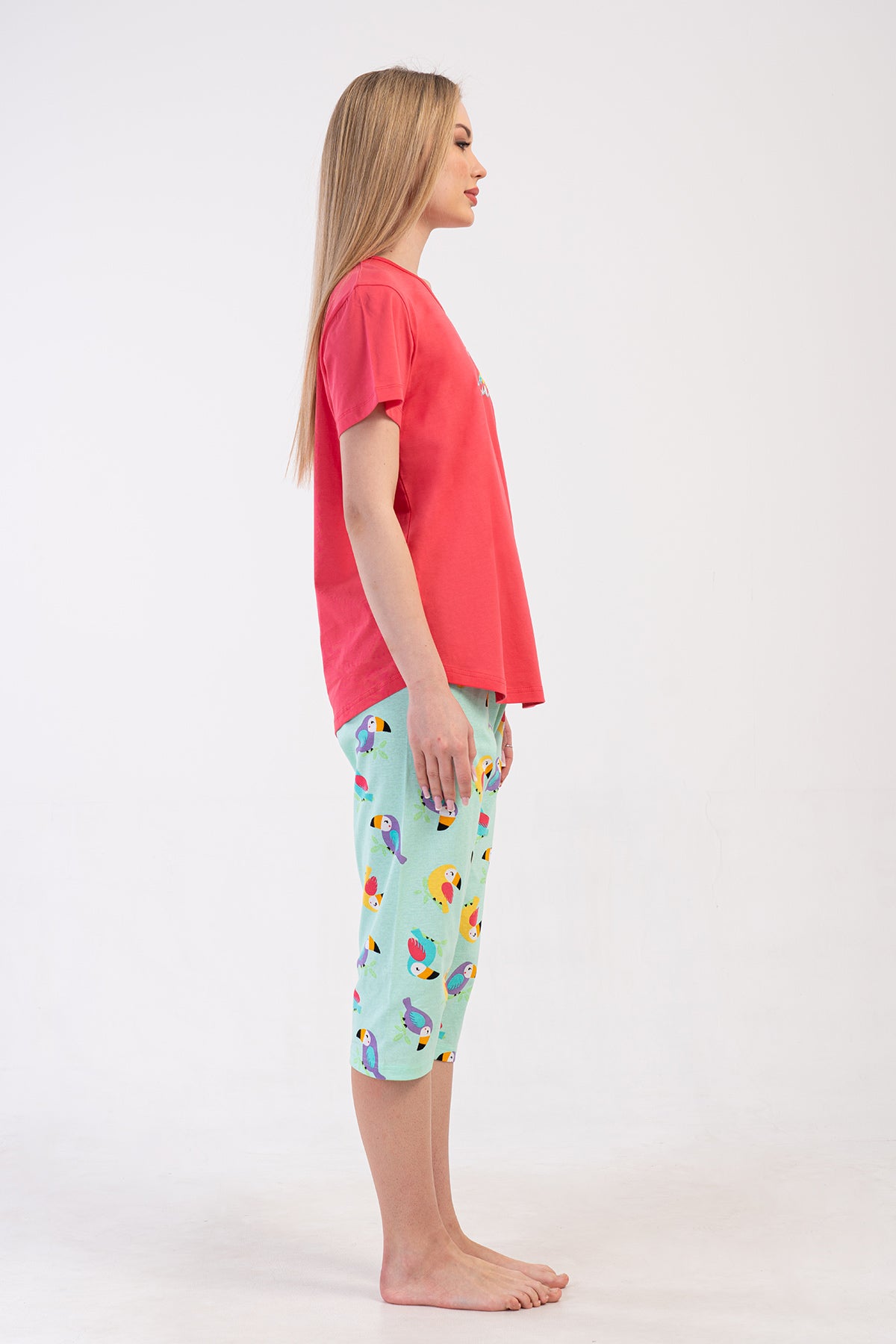 KADIN P.SUPREM XXL O YAKA KISA KOL ETEGI OVAL KAPRI TAKIM