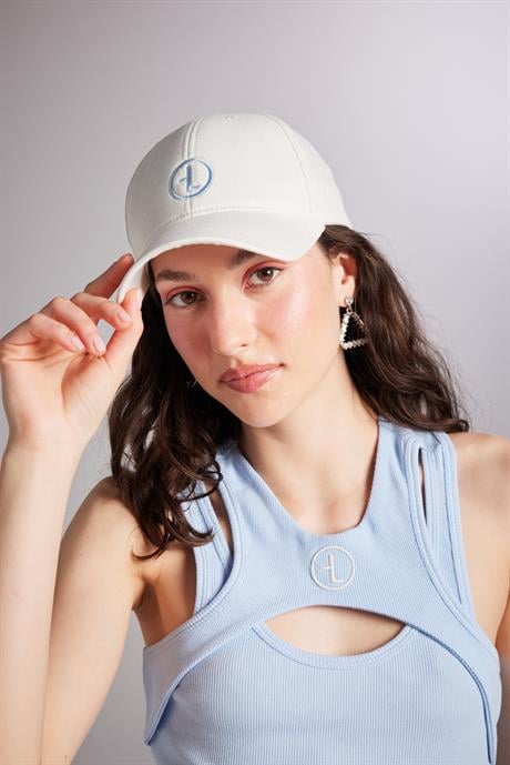 Holly Cap Şapka Beyaz