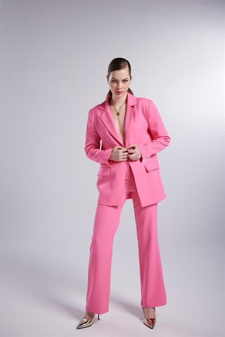 Panky Blazer Ceket Pembe