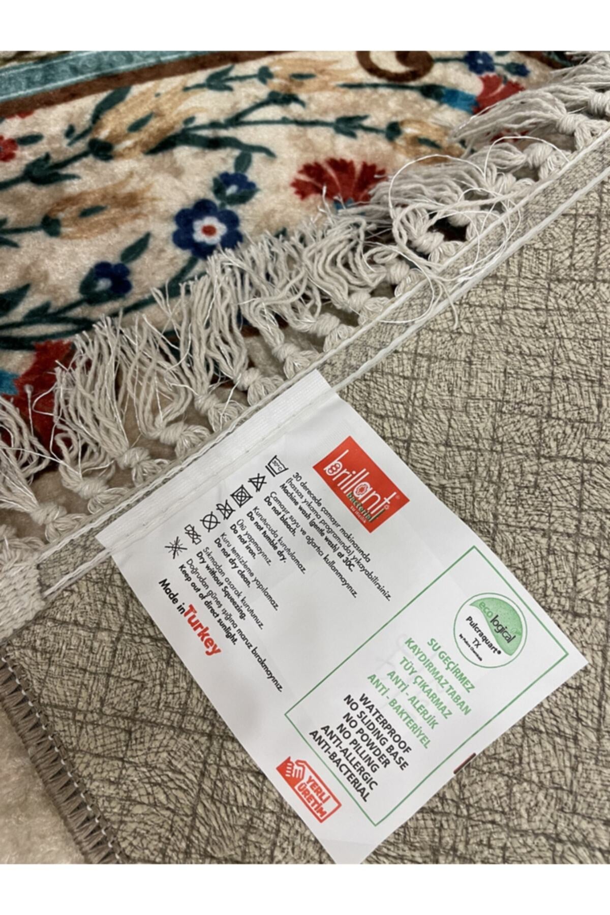 Seccade Saçaklı (lateks Taban) 75x125 Ebat