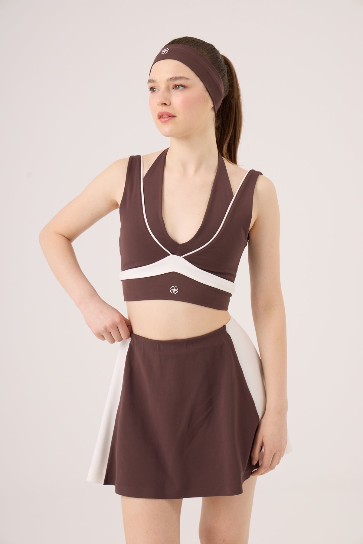 V Yaka Stella Büstiyer Kahve Kahve S