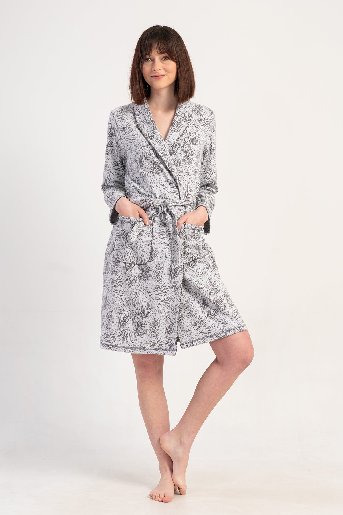 KADIN JAKARLI INTERLOK XXL KROSETALI UZUN KOL CEPLI SABAHLIK