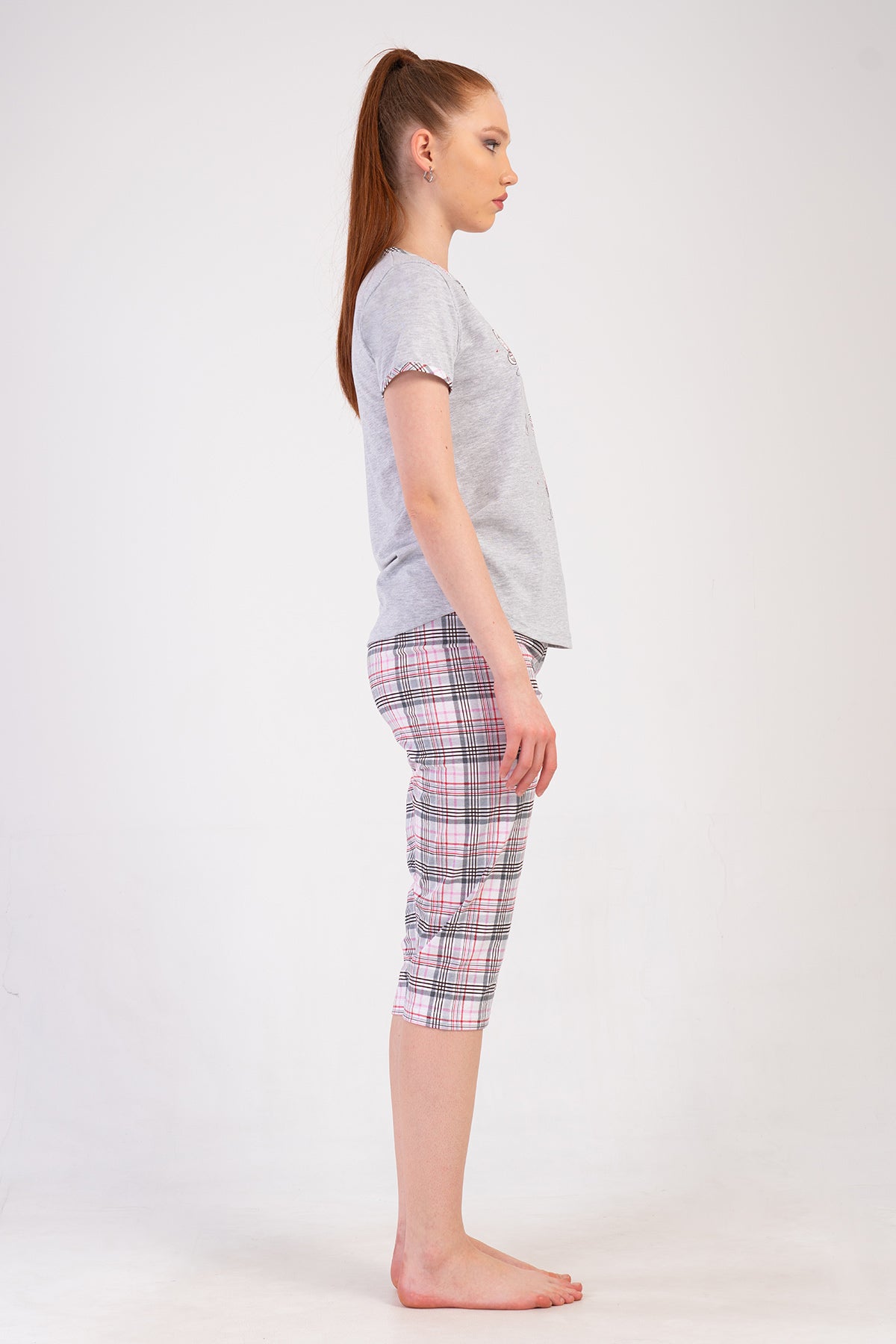 KADIN P.SUPREM O YAKA KISA KOL KAPRI TAKIM