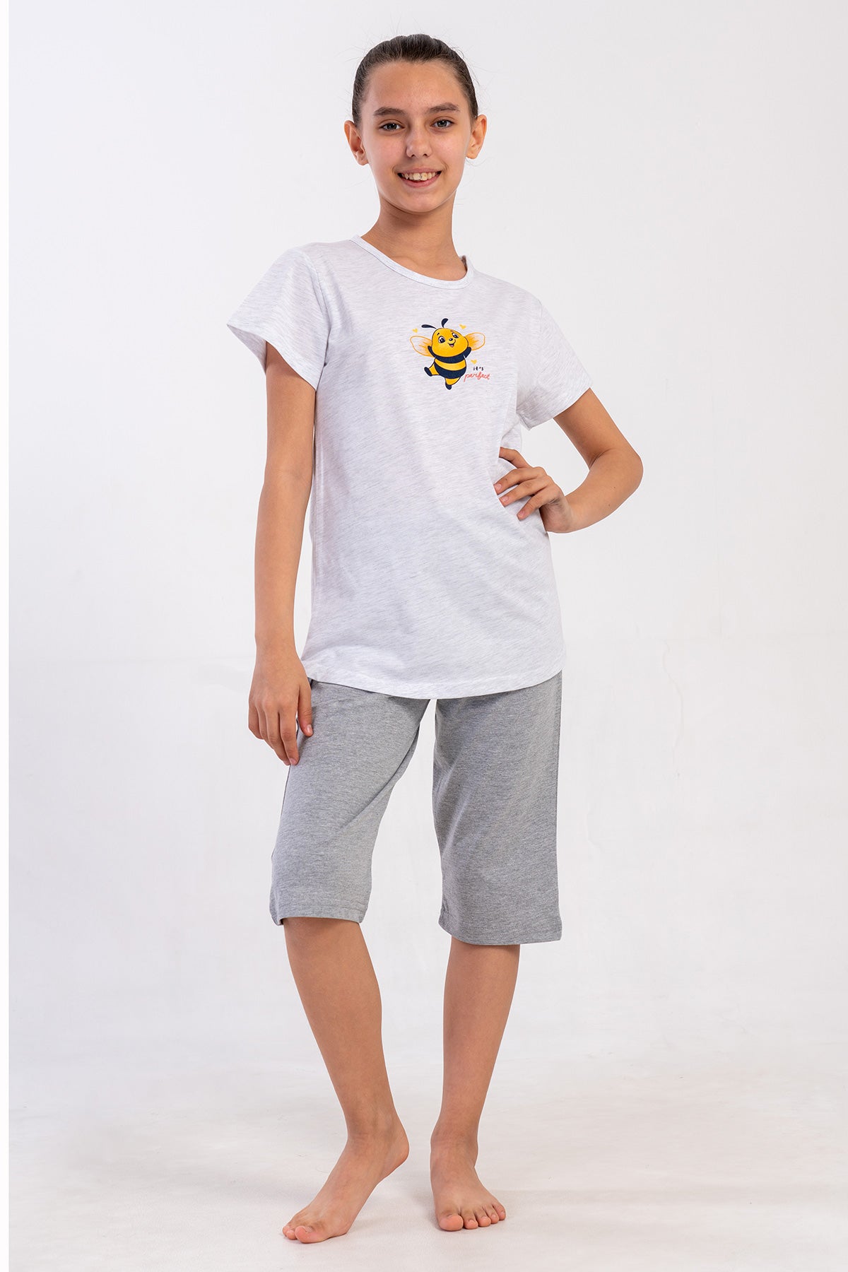 Kids' Girl Supreme Perfy Capri Set